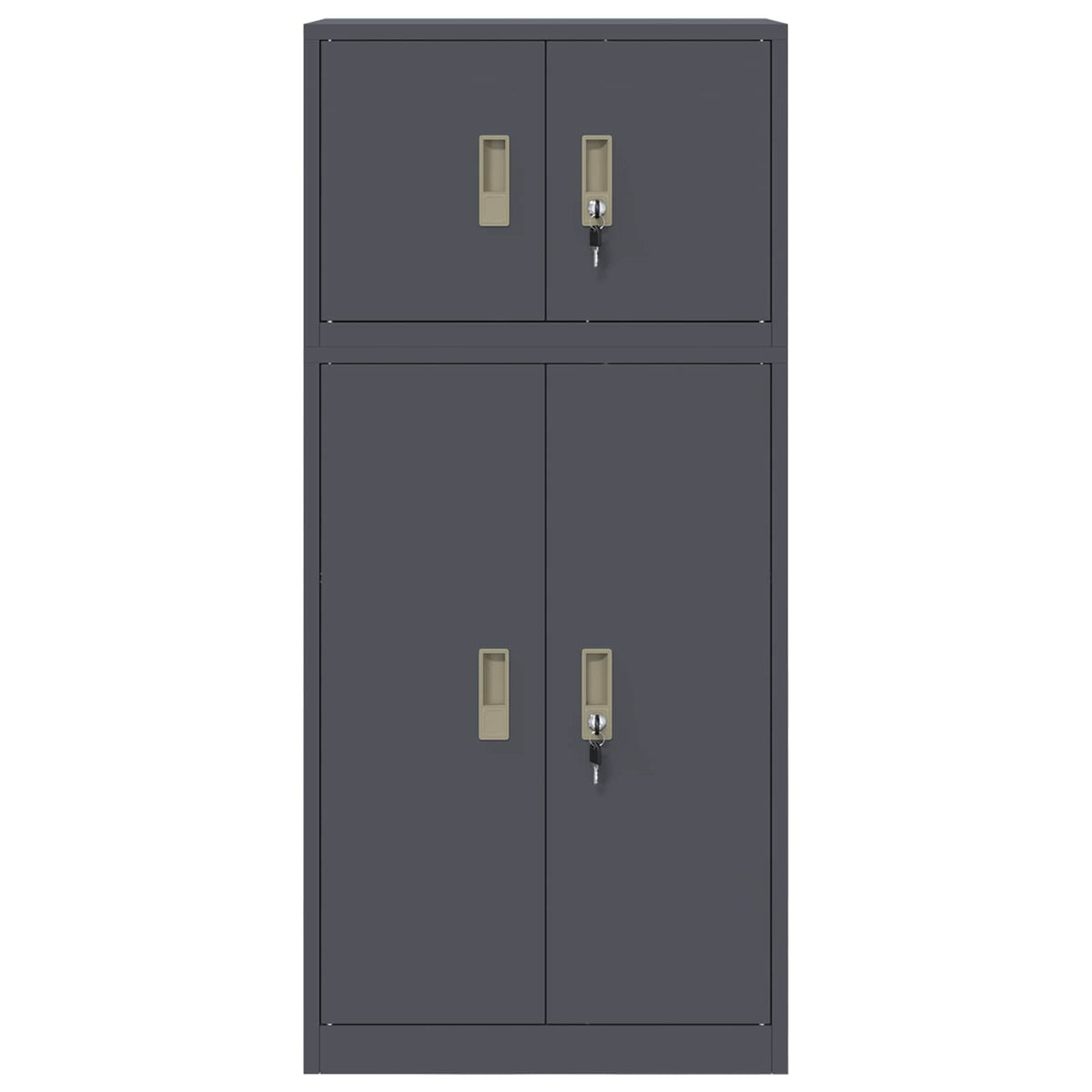 Oppbevaringsskap 2 vnt. Antracitas 60 x 40 x 130 cm Plienas