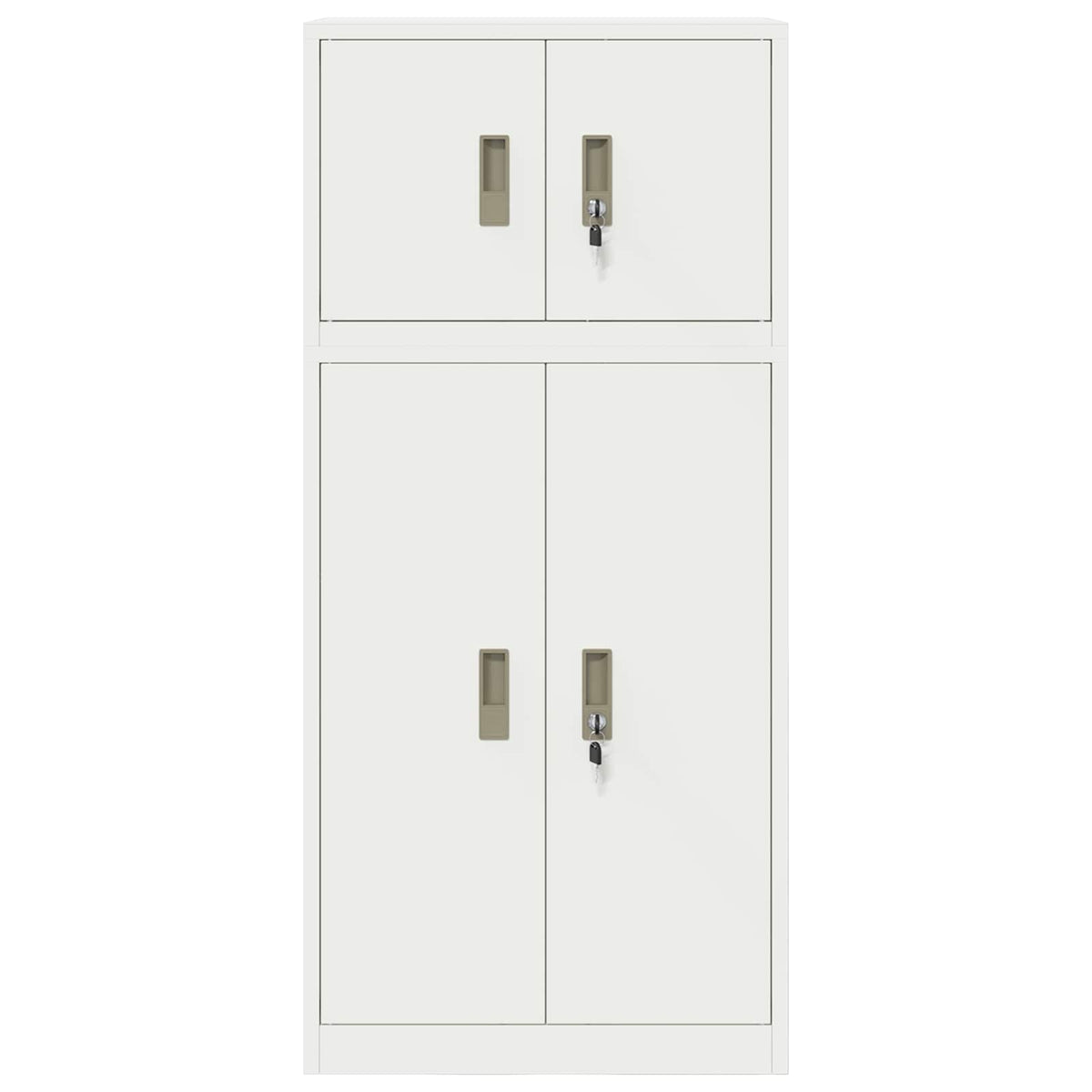Oppbevaringsskap 2 vnt. Baltas 60 x 40 x 130 cm Plienas