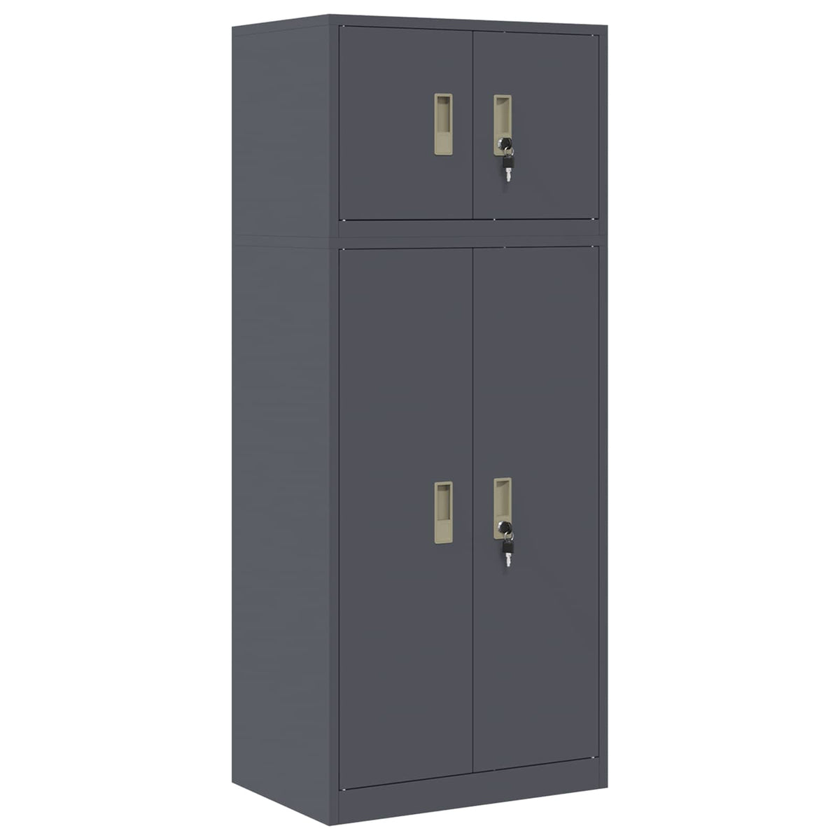 Oppbevaringsskap 2 vnt. Antracitas 60 x 40 x 145 cm Plienas