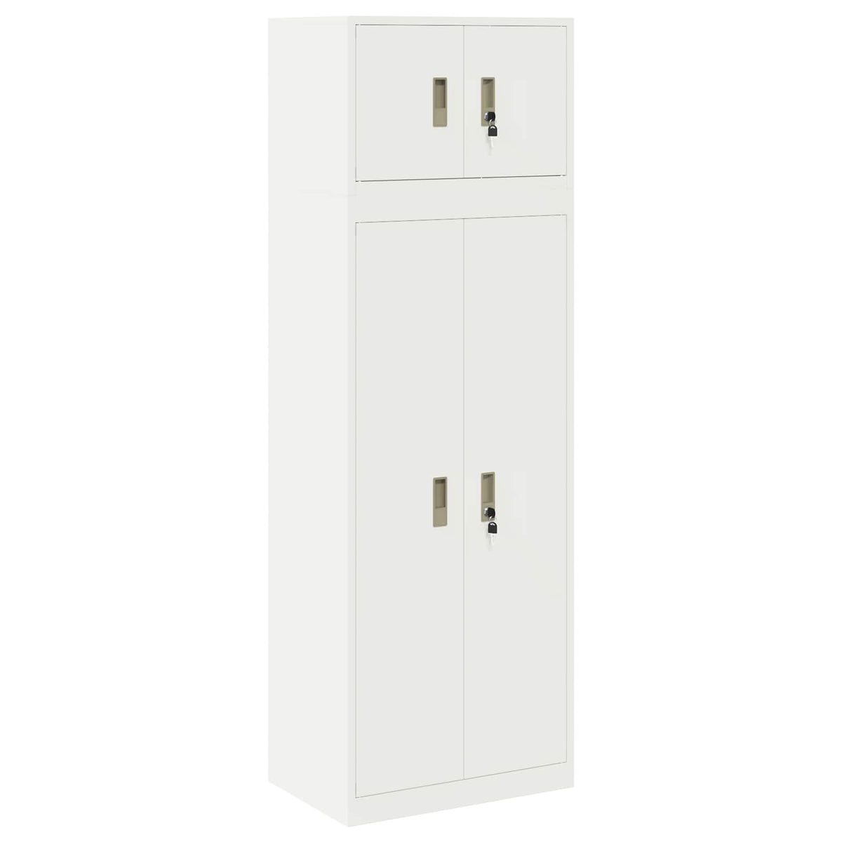 Oppbevaringsskap 2 vnt. 60 x 40 x 180 cm Plienas Užrakintas