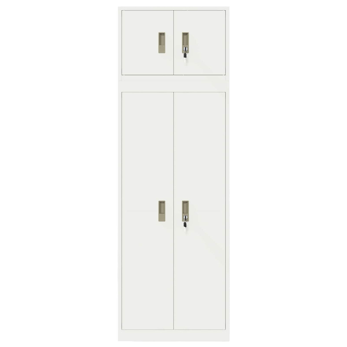 Oppbevaringsskap 2 vnt. 60 x 40 x 180 cm Plienas Užrakintas