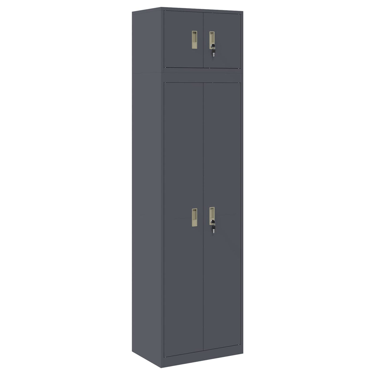 Oppbevaringsskap 2 vnt. Antracitas 60 x 40 x 220 cm Plienas