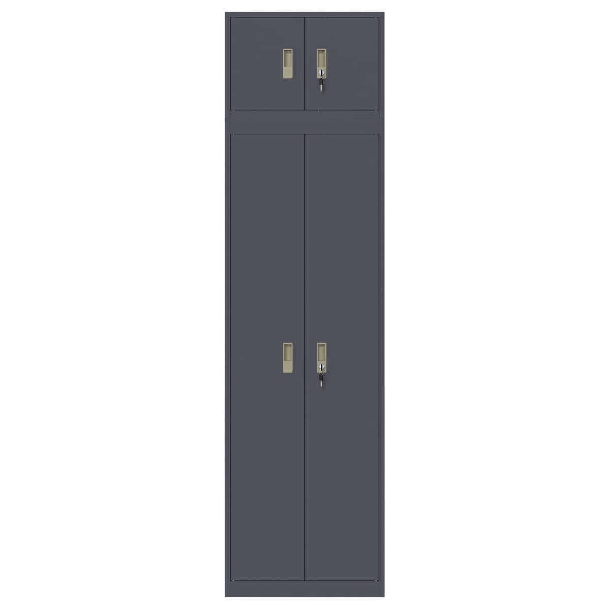 Oppbevaringsskap 2 vnt. Antracitas 60 x 40 x 220 cm Plienas