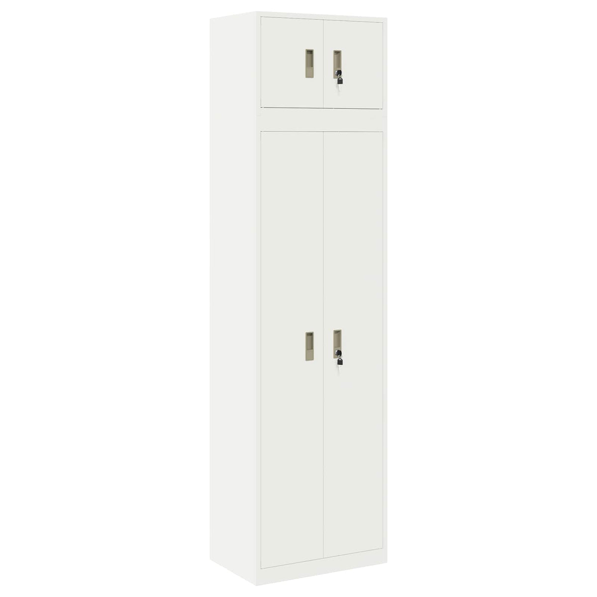 Oppbevaringsskap 2 vnt. Baltas 60 x 40 x 220 cm Plienas