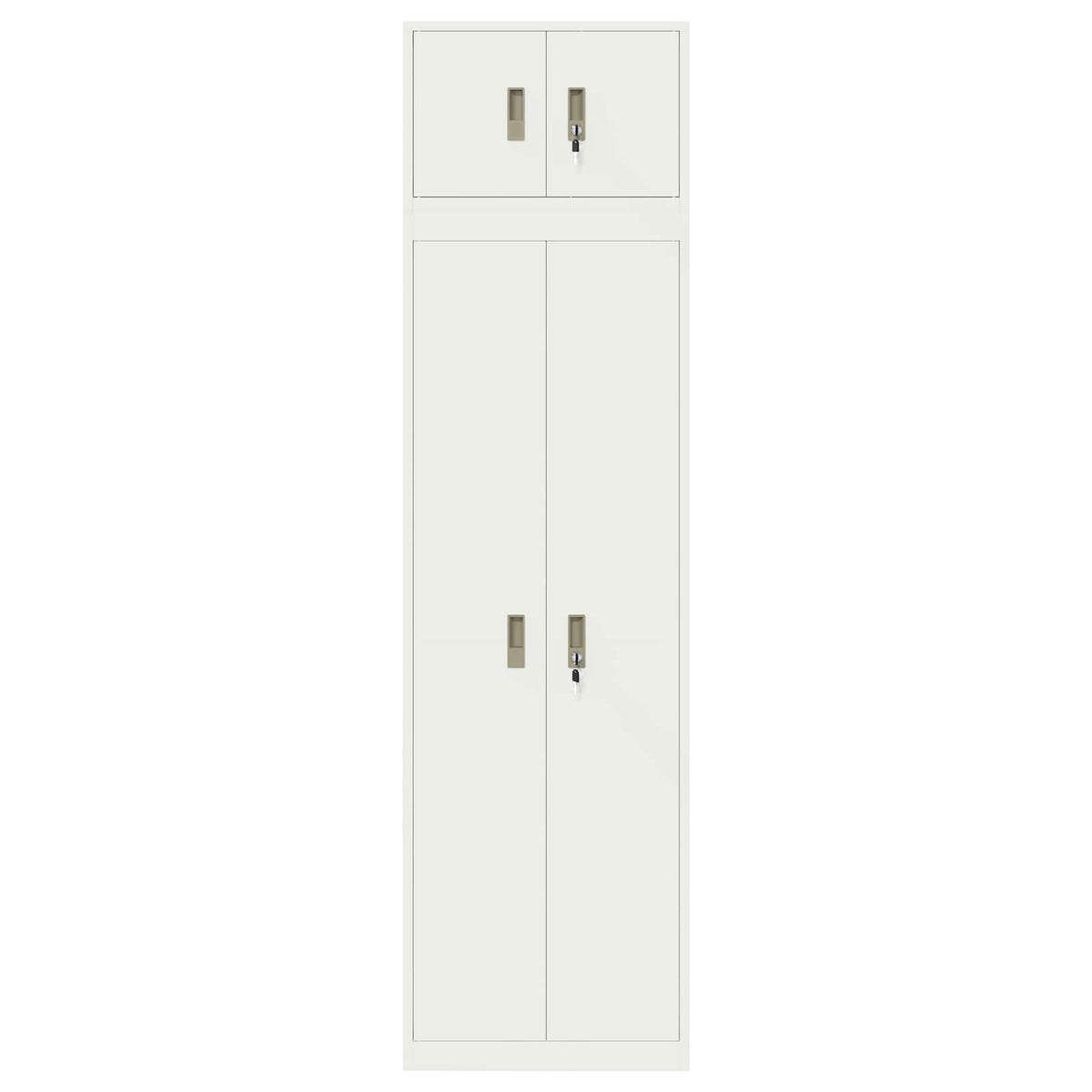Oppbevaringsskap 2 vnt. Baltas 60 x 40 x 220 cm Plienas
