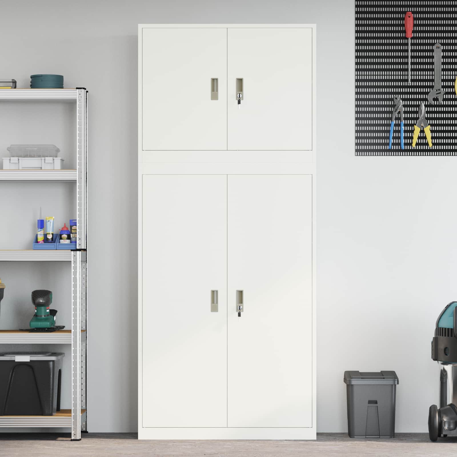 Oppbevaringsskap 2 vnt. Balta 90 x 40 x 210 cm Plienas
