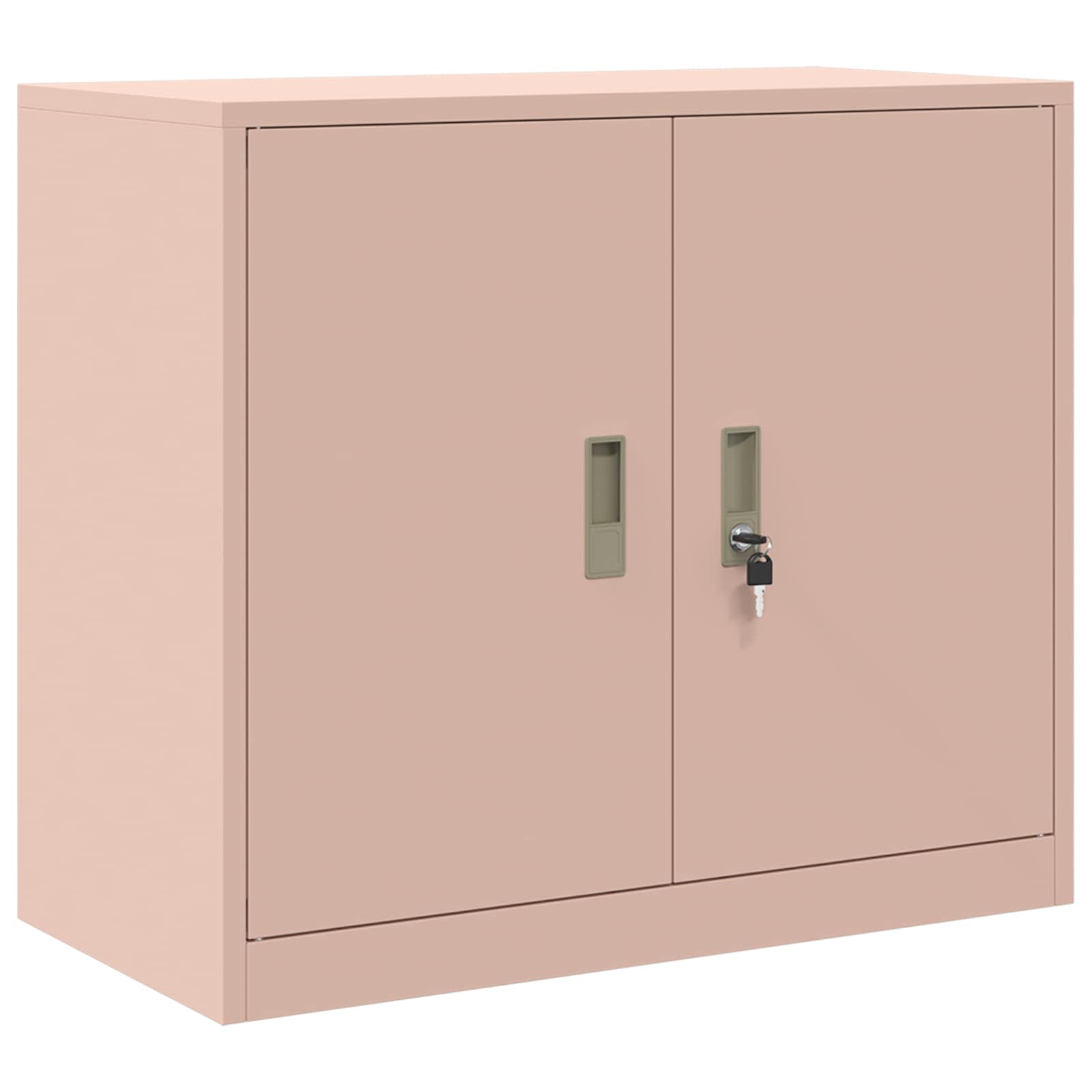 Oppbevaringsskap 2 vnt. Rožinė 80 x 40 x 210 cm Plienas