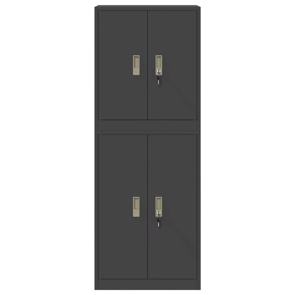 Oppbevaringsskap 2 vnt. Juoda 60 x 40 x 160 cm Plienas
