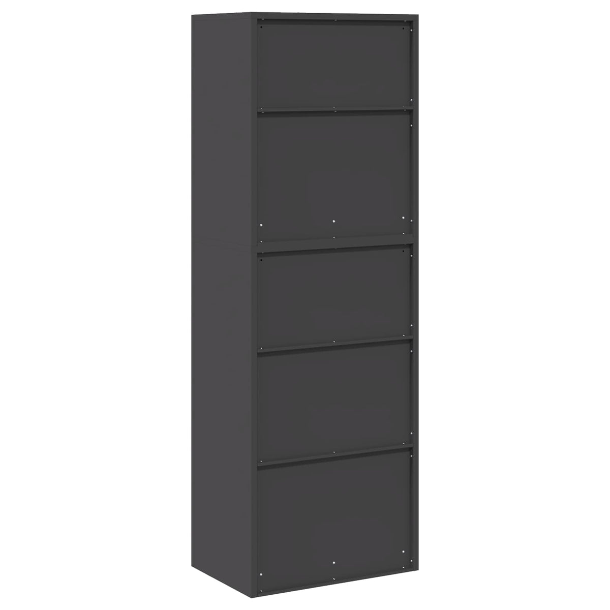 Oppbevaringsskap 2 vnt. Juoda 60 x 40 x 175 cm Plienas