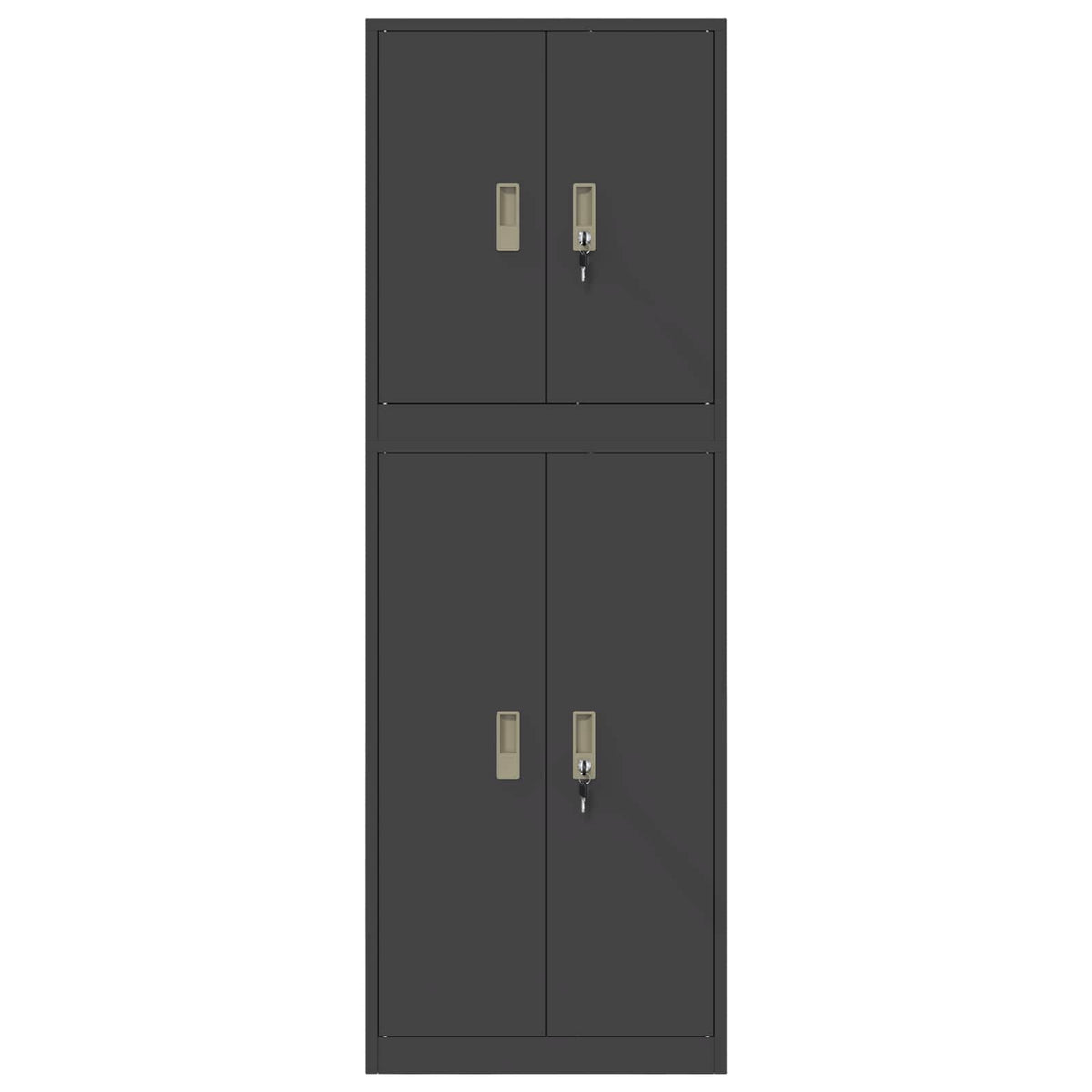 Oppbevaringsskap 2 vnt. Juoda 60 x 40 x 175 cm Plienas