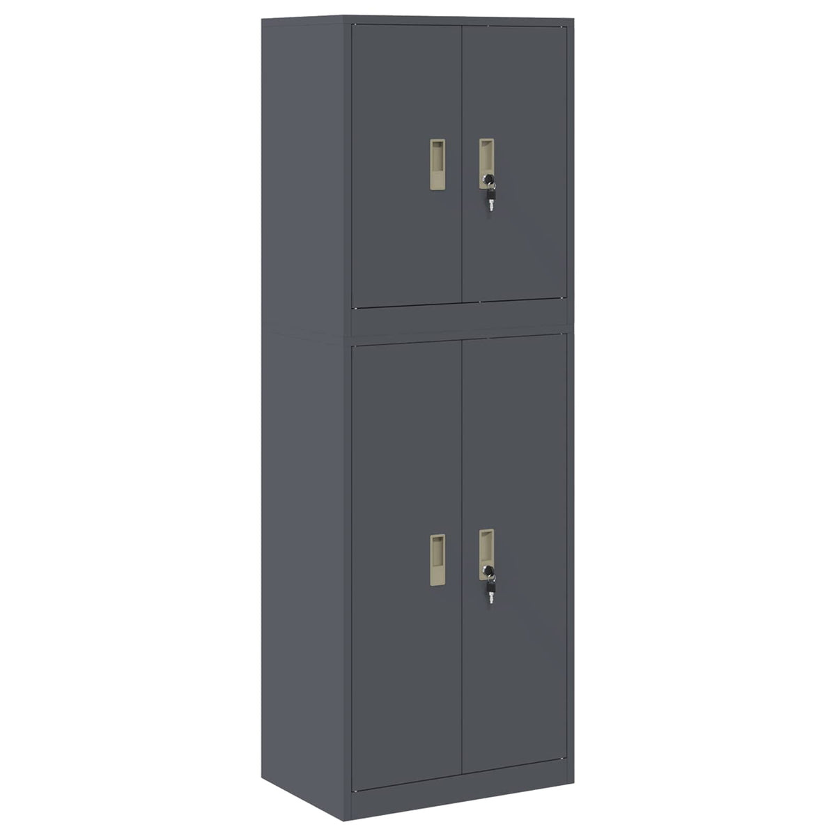 Oppbevaringsskap 2 vnt. Antracito 60 x 40 x 175 cm Plienas
