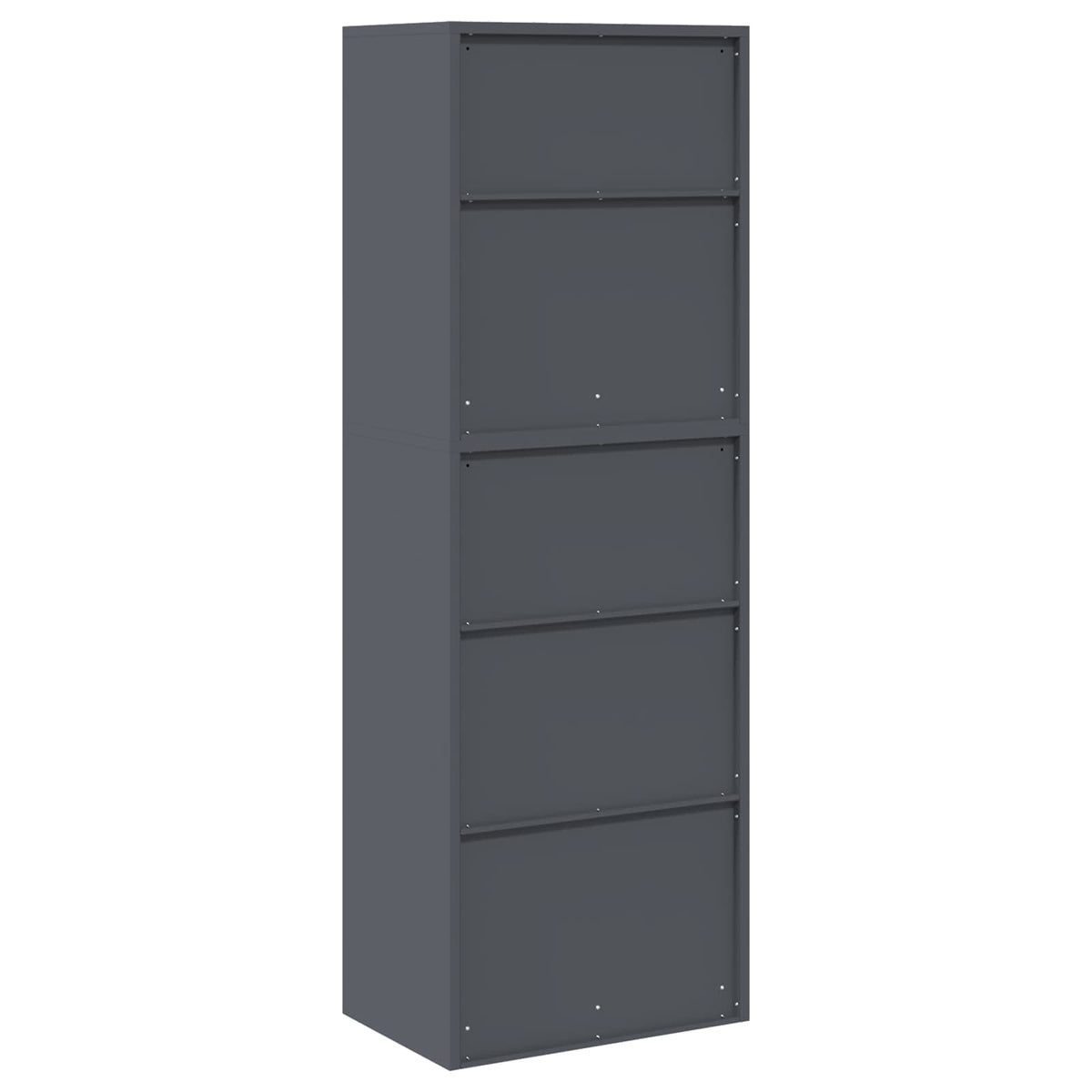 Oppbevaringsskap 2 vnt. Antracito 60 x 40 x 175 cm Plienas