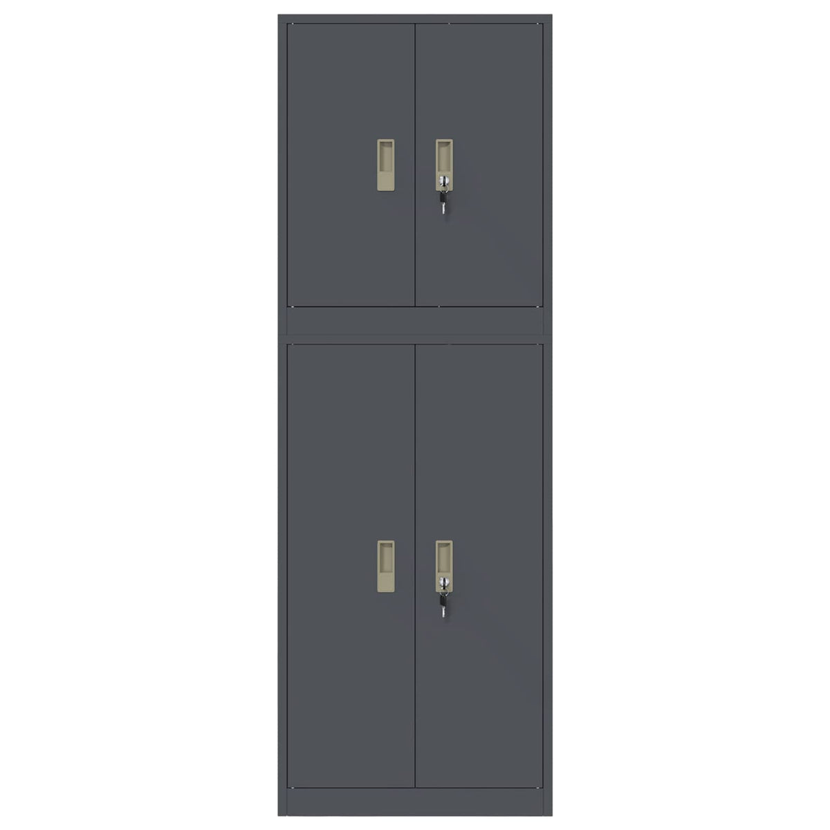 Oppbevaringsskap 2 vnt. Antracito 60 x 40 x 175 cm Plienas