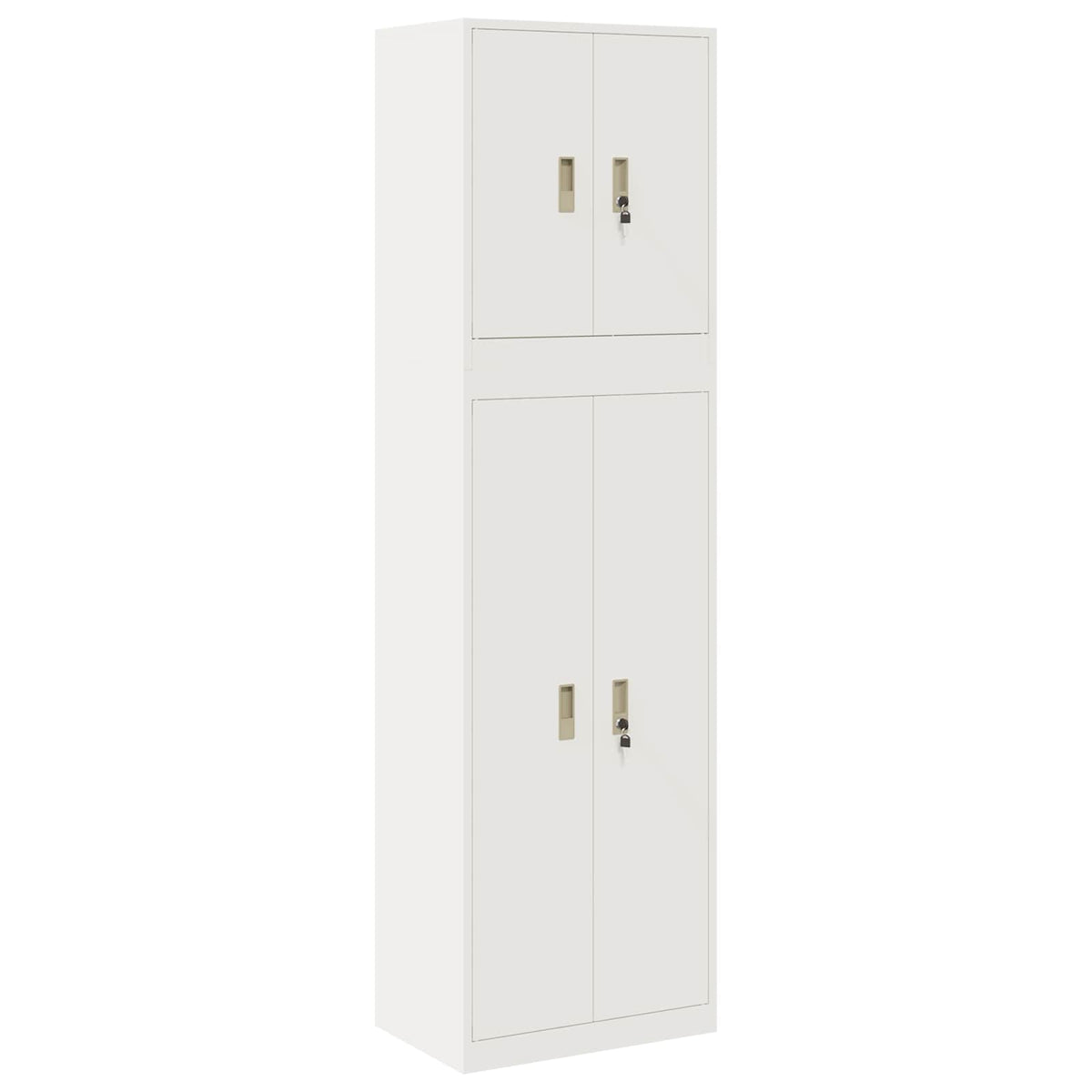 Oppbevaringsskap 2 vnt. 60 x 40 x 210 cm Plienas Užrakintas