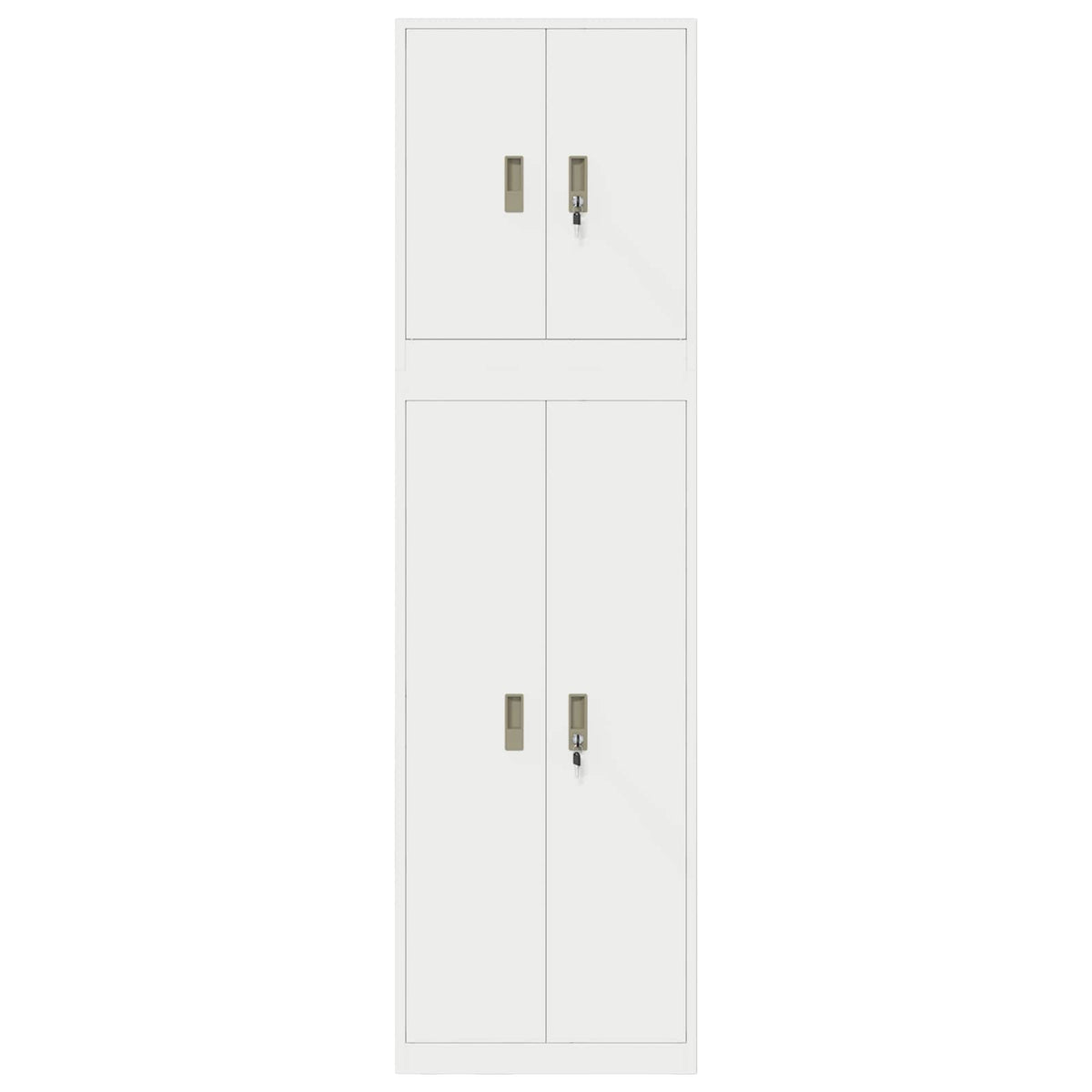 Oppbevaringsskap 2 vnt. 60 x 40 x 210 cm Plienas Užrakintas