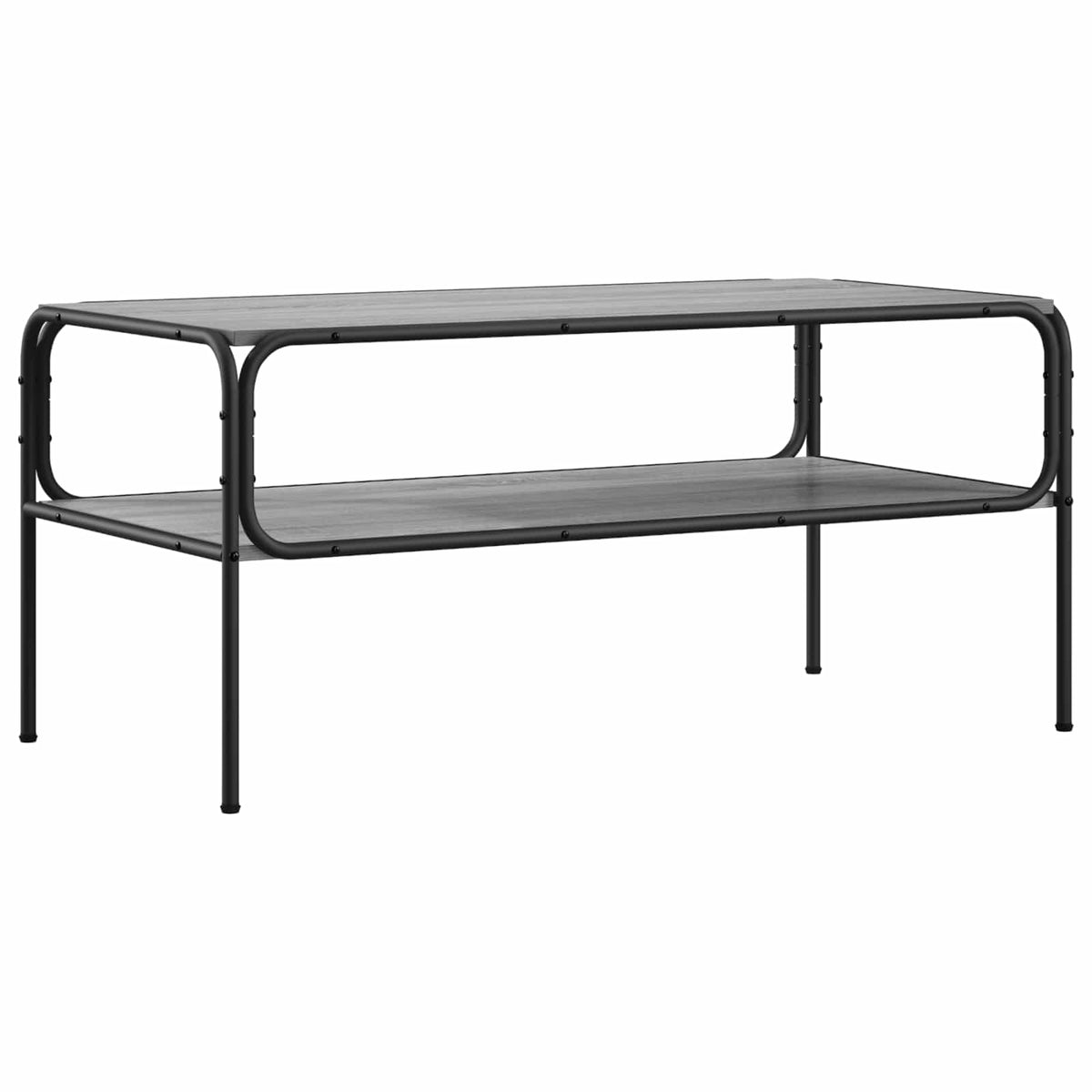 Šoninis stalas Pilka Sonoma 100 x 50 x 46 cm Apdirbta mediena