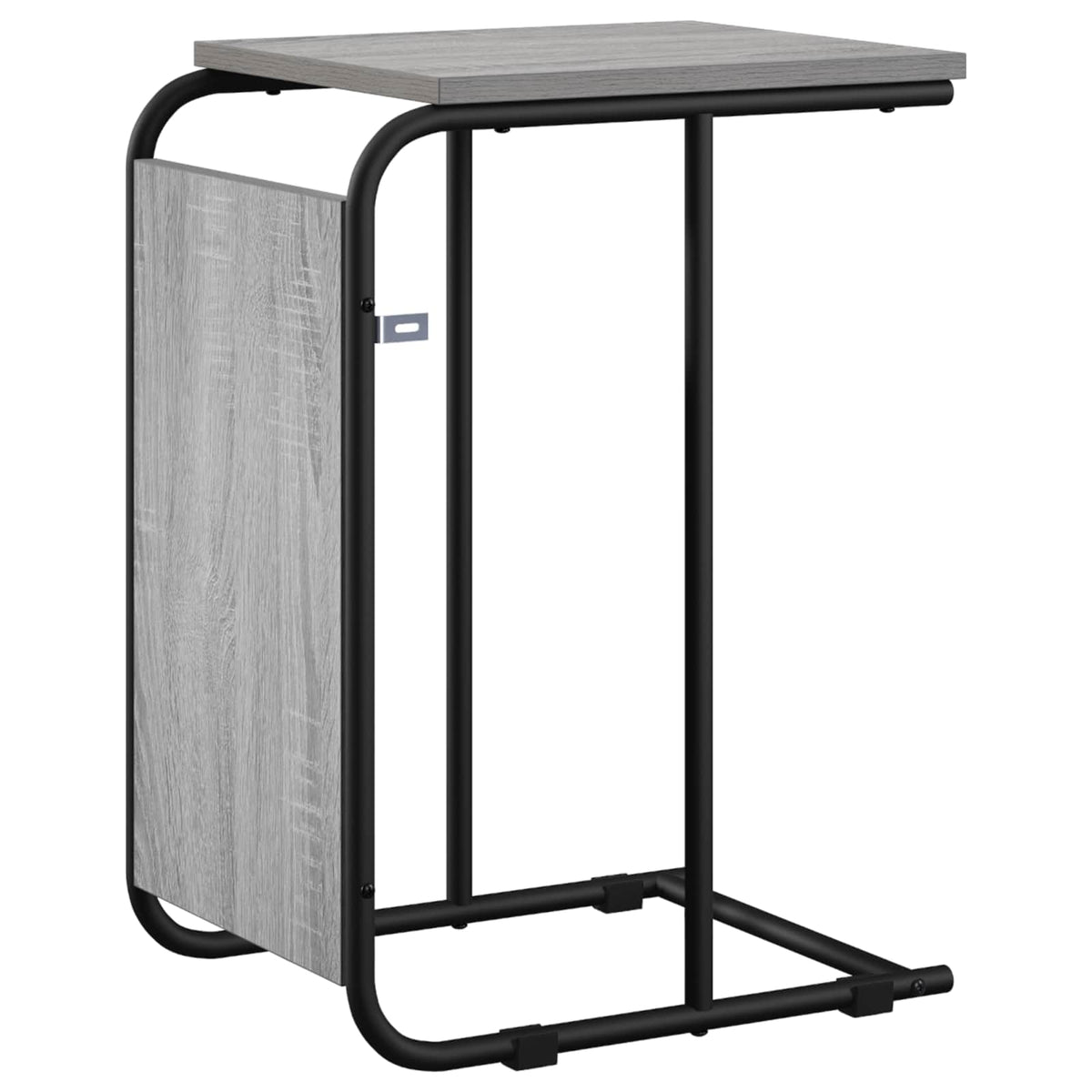 Šoninis stalas Pilka Sonoma 40 x 31 x 55 cm Apdirbta mediena