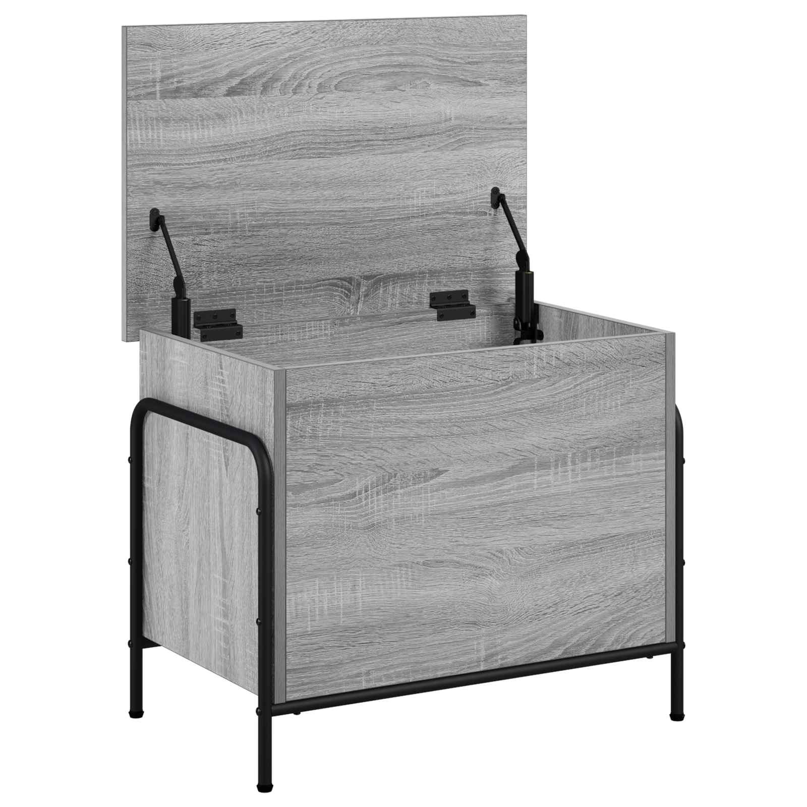 Saugojimo dėžė Pilka Sonoma 80 x 40 x 49,5 cm Apdirbta mediena