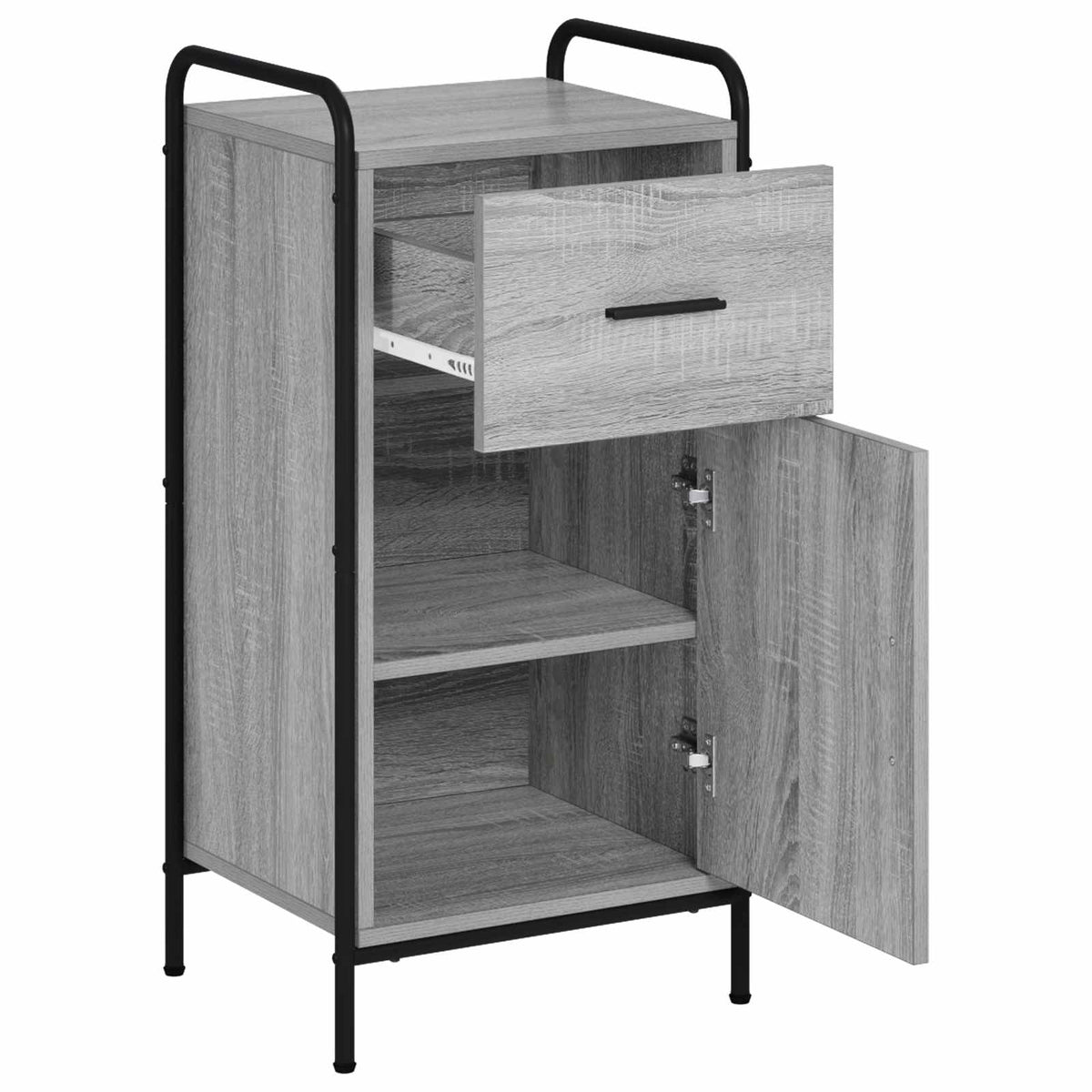 Kabalas Pilka Sonoma 97 x 33 x 81 cm Apdirbta mediena