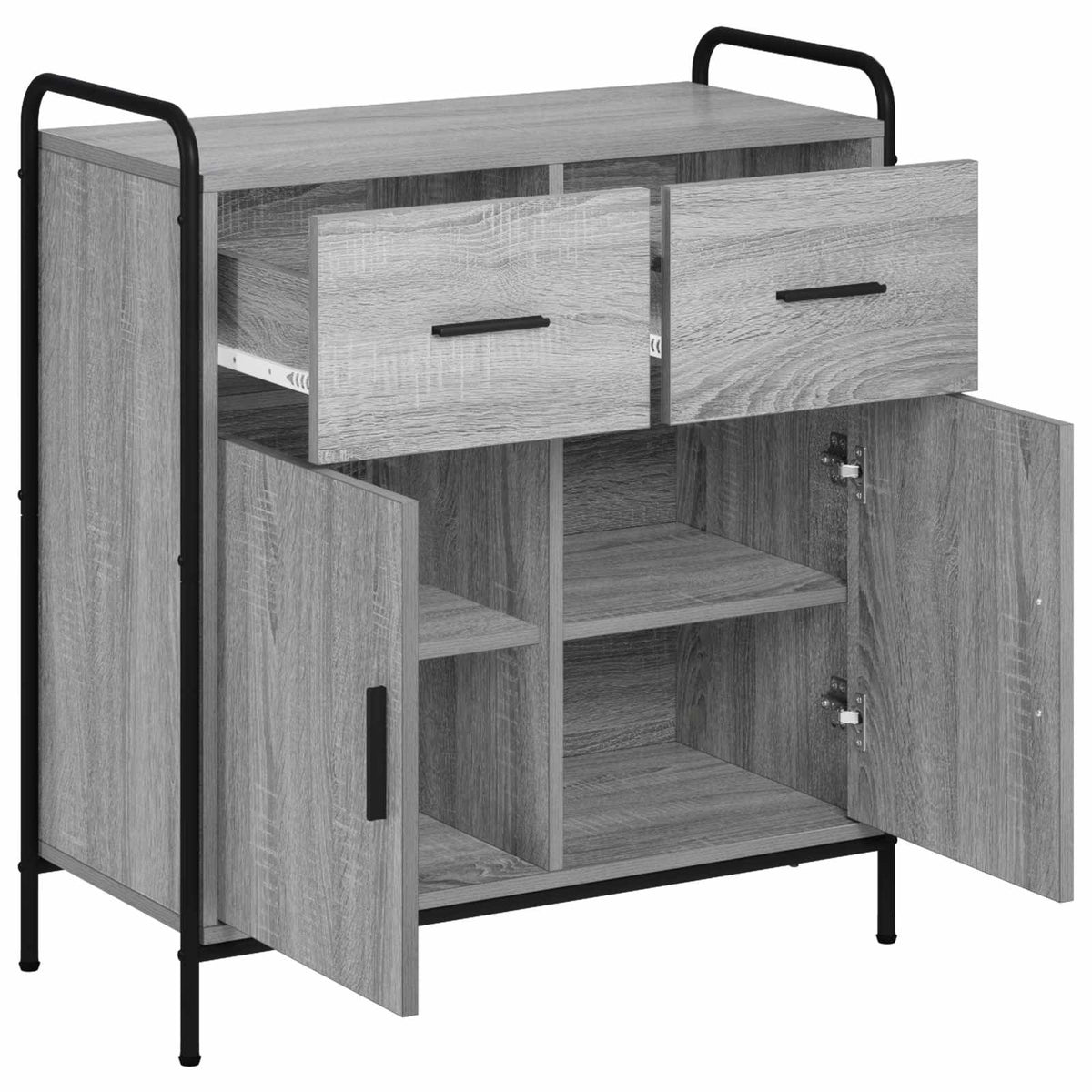 Kabalas Pilka Sonoma 97 x 33 x 81 cm Apdirbta mediena