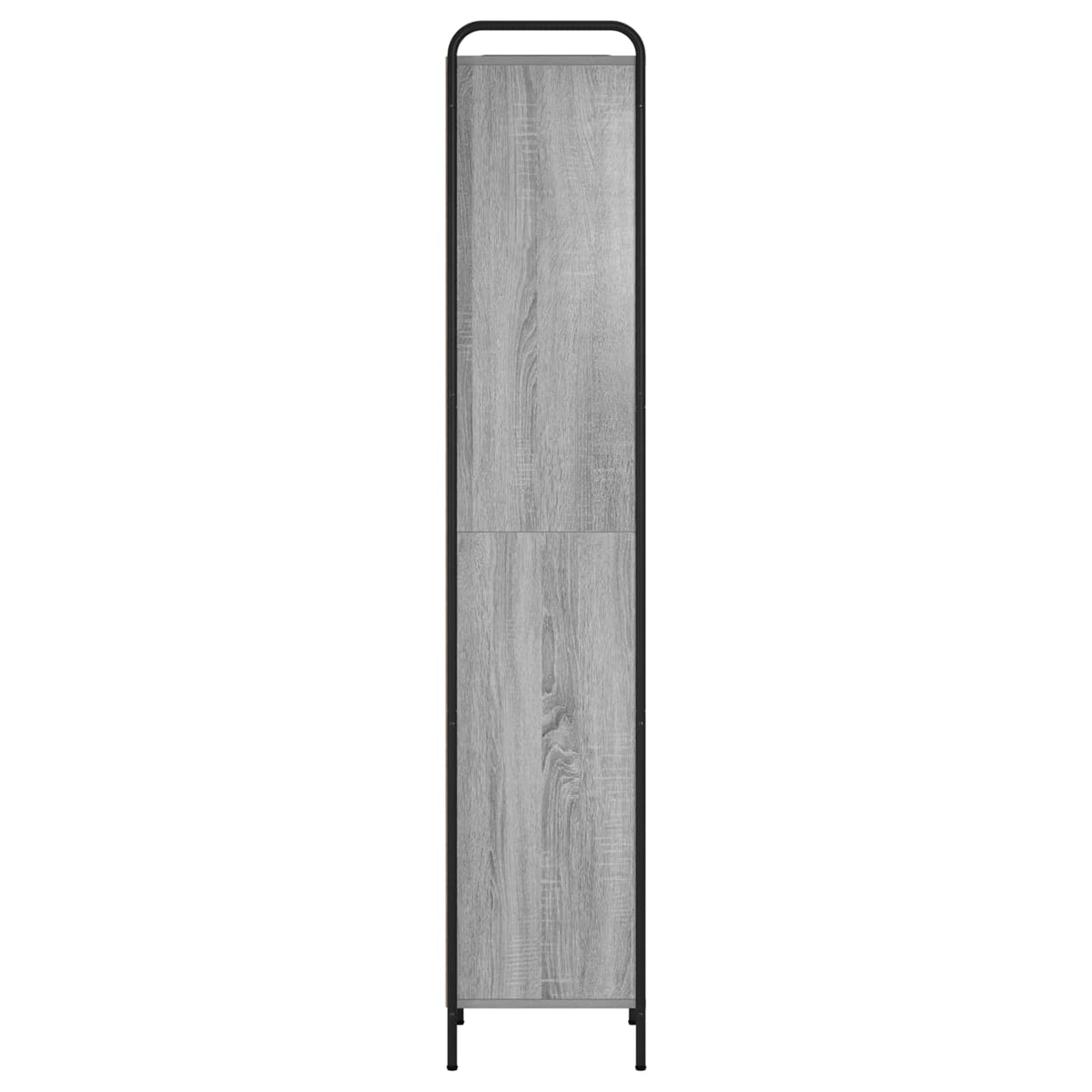 Knygų spinta 55,5 x 33 x 174 cm Apdirbta mediena Pilka Sonoma