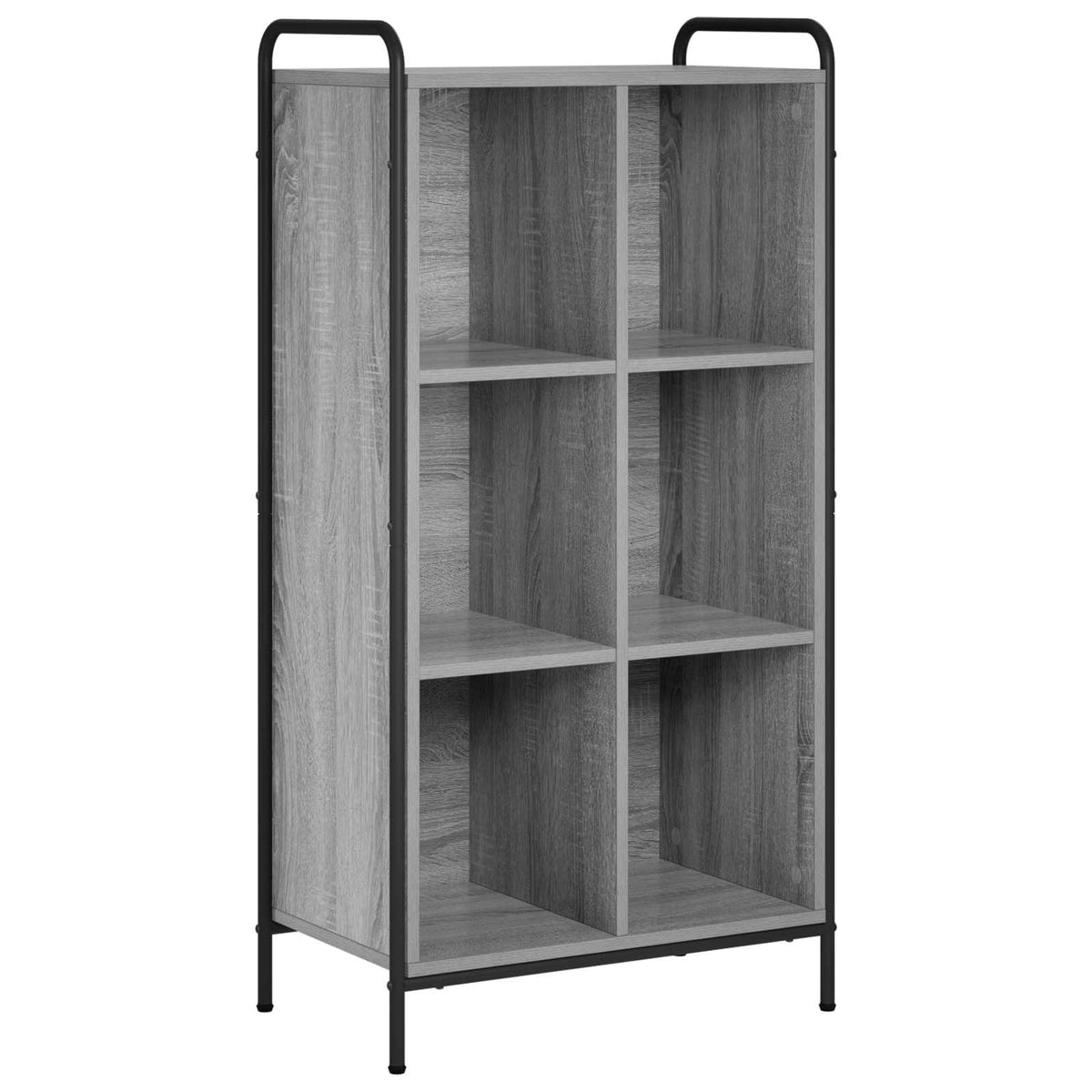 Knygų spinta 57 x 33 x 111 cm Apdirbta mediena Pilka Sonoma