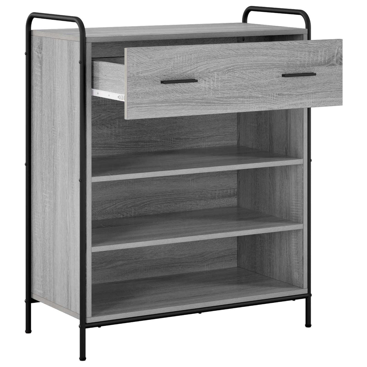Batu skrynia 76 x 36,5 x 93 cm Apdirbta mediena Pilka Sonoma