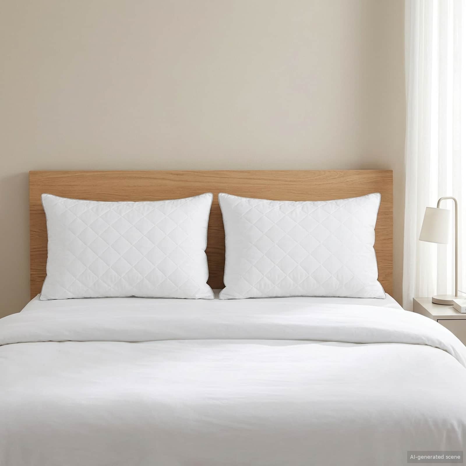 Pagalvė FULDA 2 pcs 50 x 70 cm 100% žąsų pūkai ir plunksnos