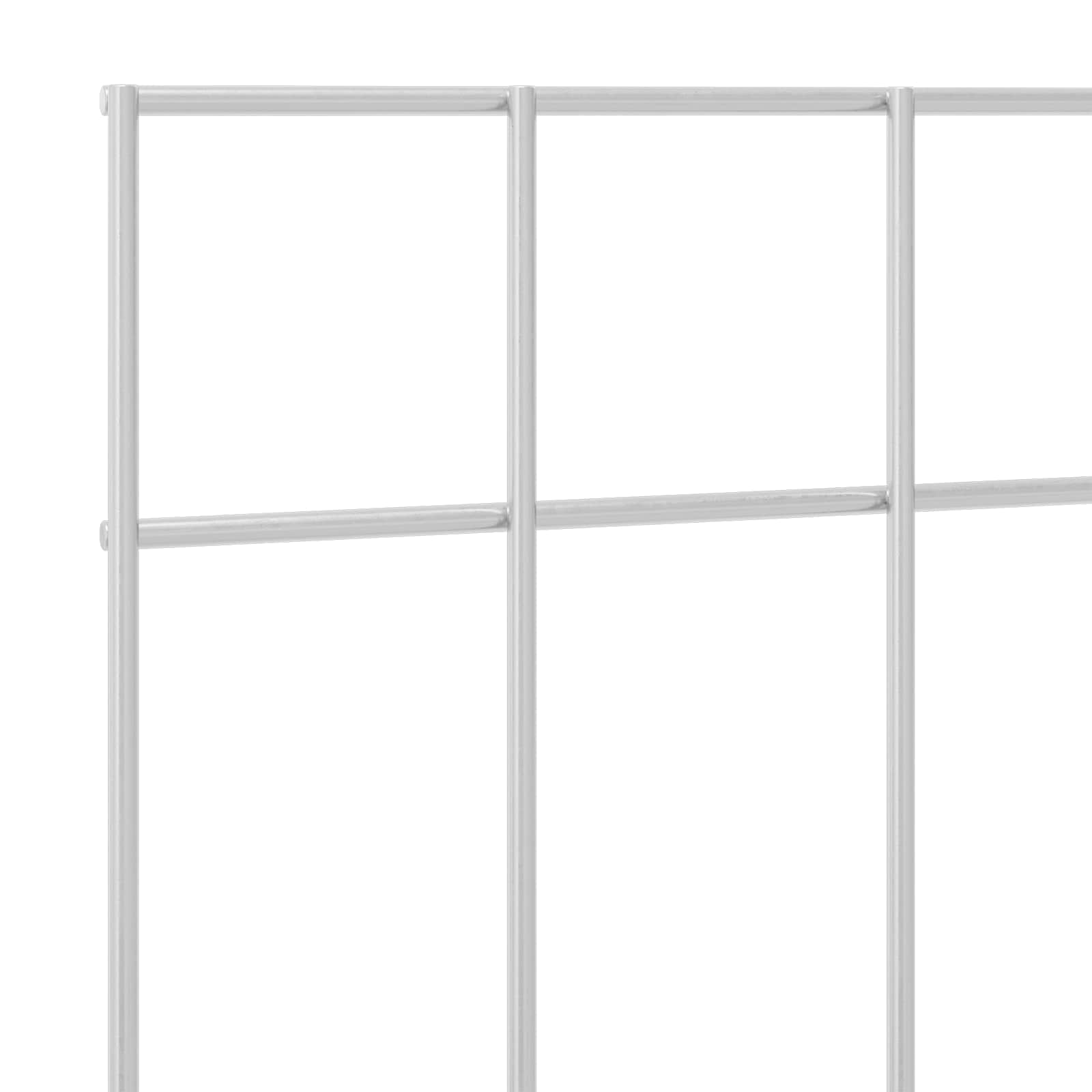 Sodo tvoros plokštė 48 pcs Galvanizuotas plienas Sidabrinė