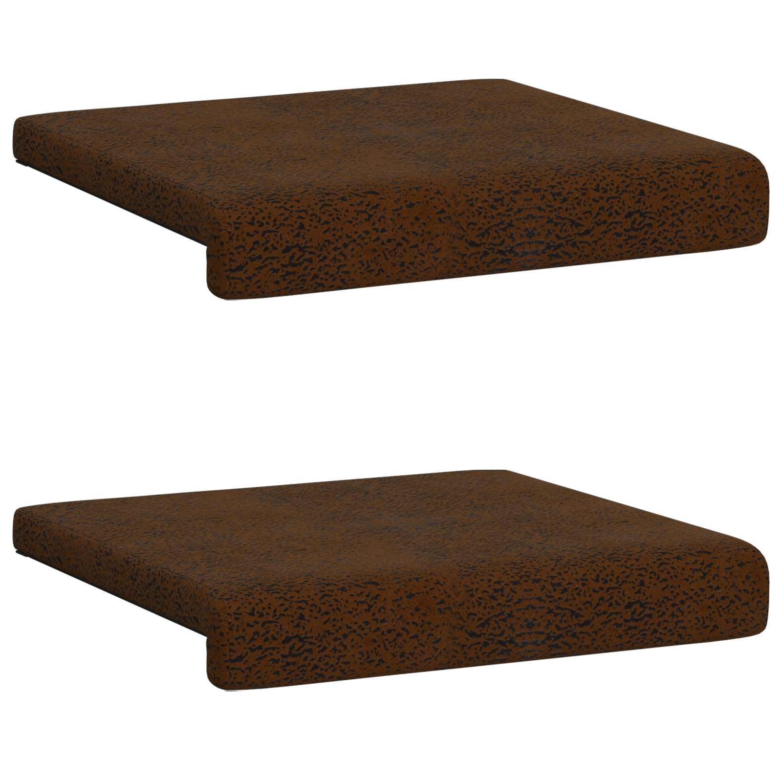 Suoliuko pagalvė 2 pcs Dirbtinė zomša Ruda Gylis 35 cm