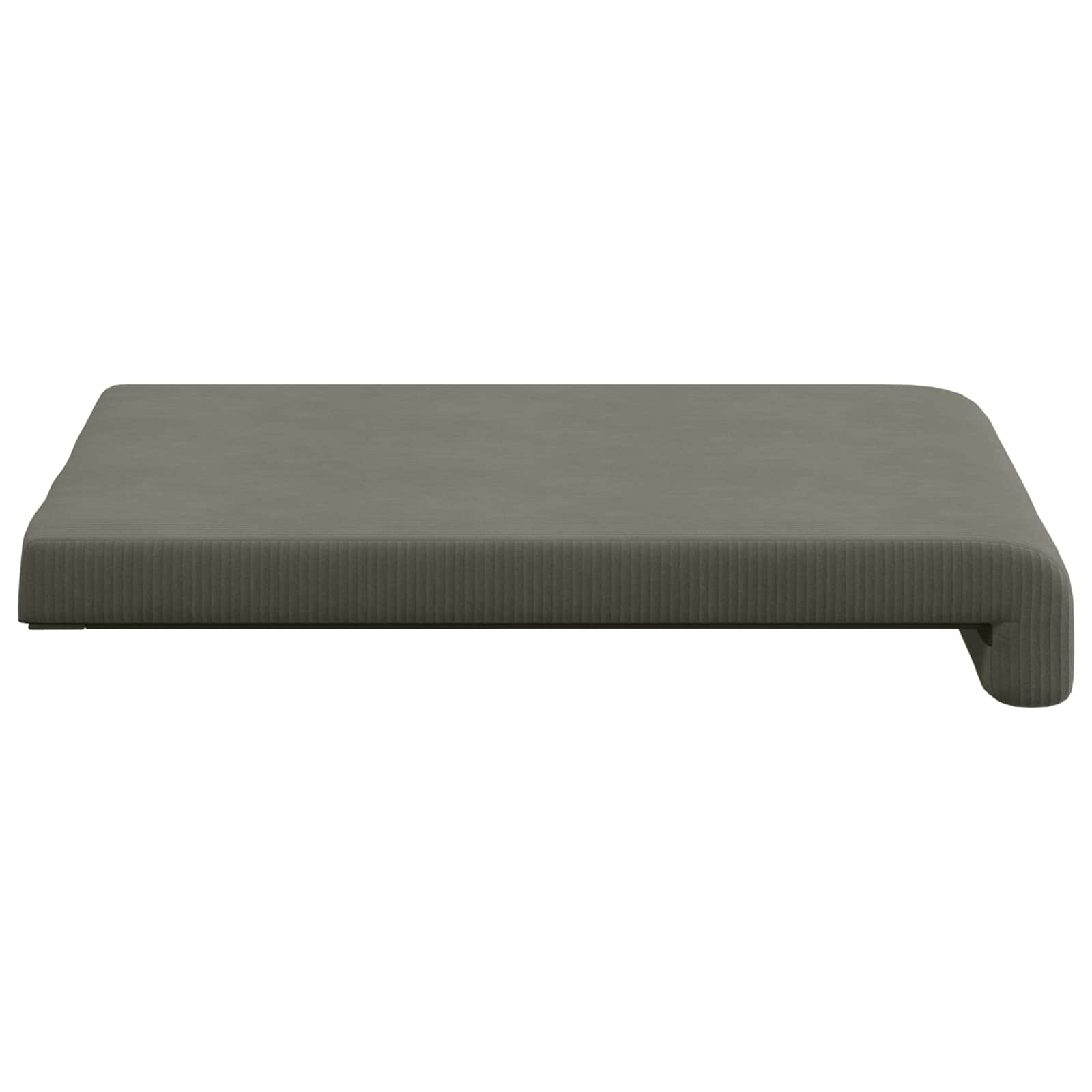 Suoliuko pagalvė 2 pcs mančester Šviesiai pilka Gylis 35 cm