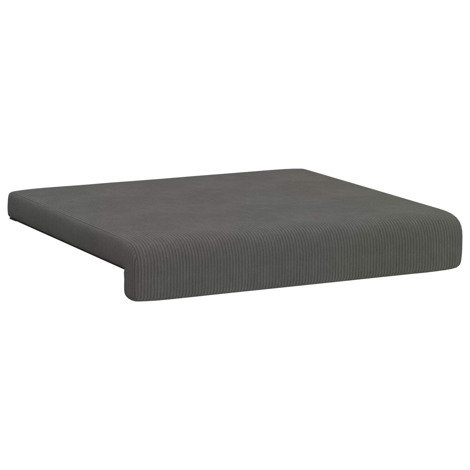 Suoliuko pagalvė 2 pcs mančester Tamsiai pilka Gylis 35 cm