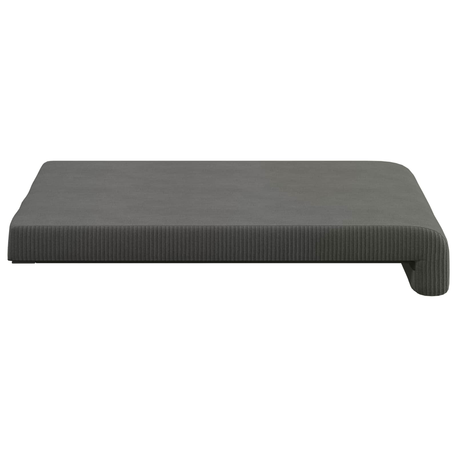 Suoliuko pagalvė 2 pcs mančester Tamsiai pilka Gylis 35 cm