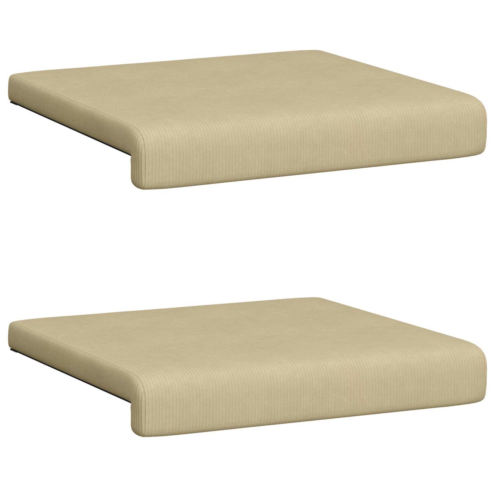 Suoliuko pagalvė 2 pcs mančester Pilkai žalia Gylis 35 cm
