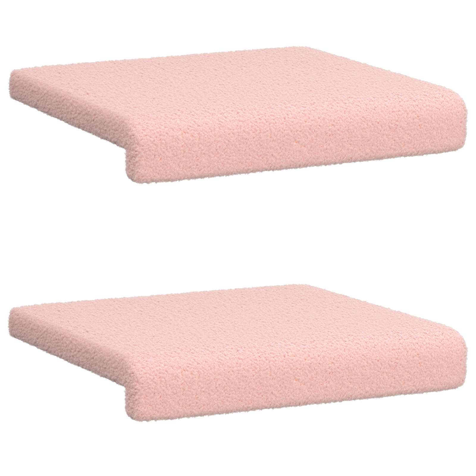 Suoliuko pagalvė 2 pcs Šerpos audinys Rožinė Gylis 35 cm