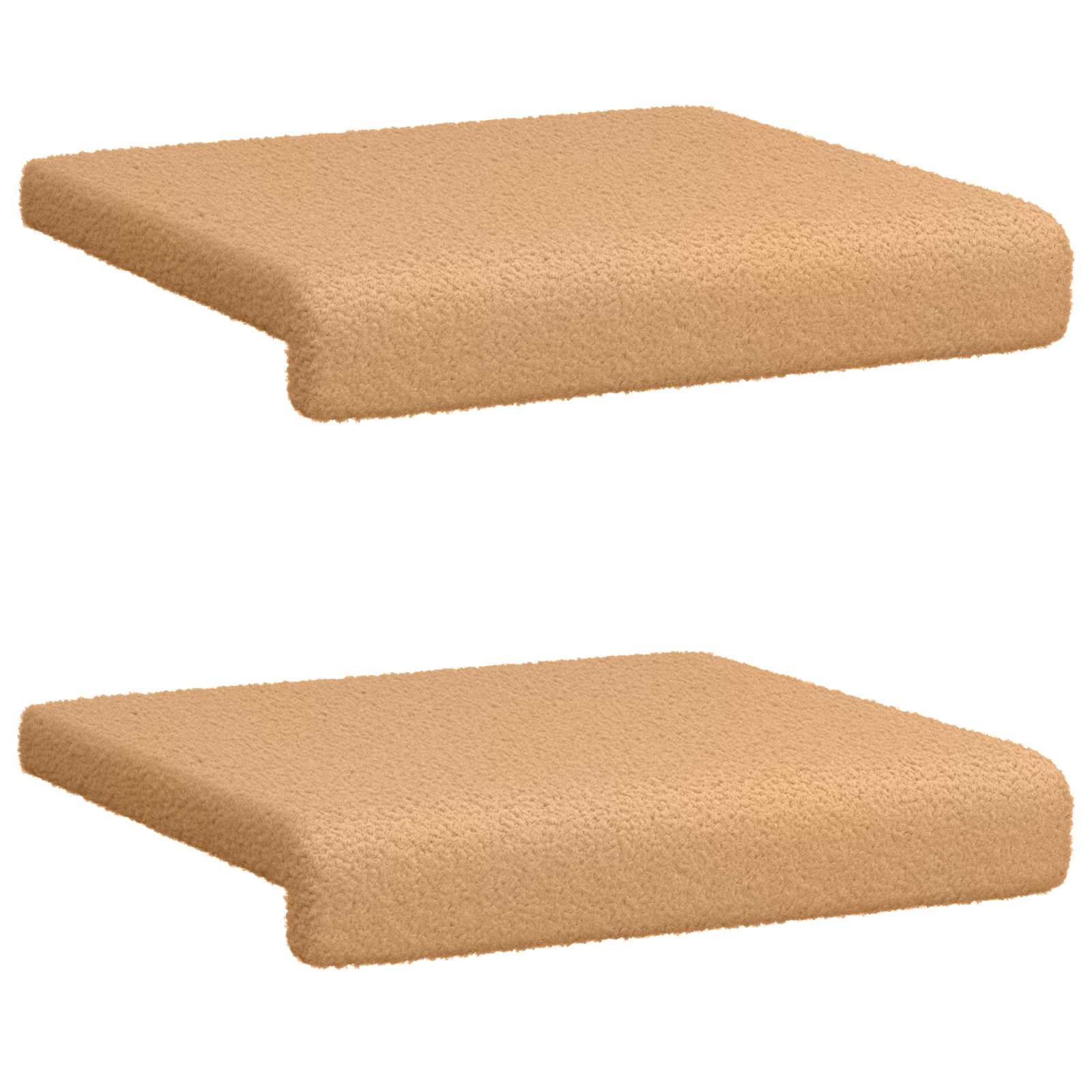 Suoliuko pagalvė 2 pcs Šerpos audinys Smėlio Gylis 35 cm
