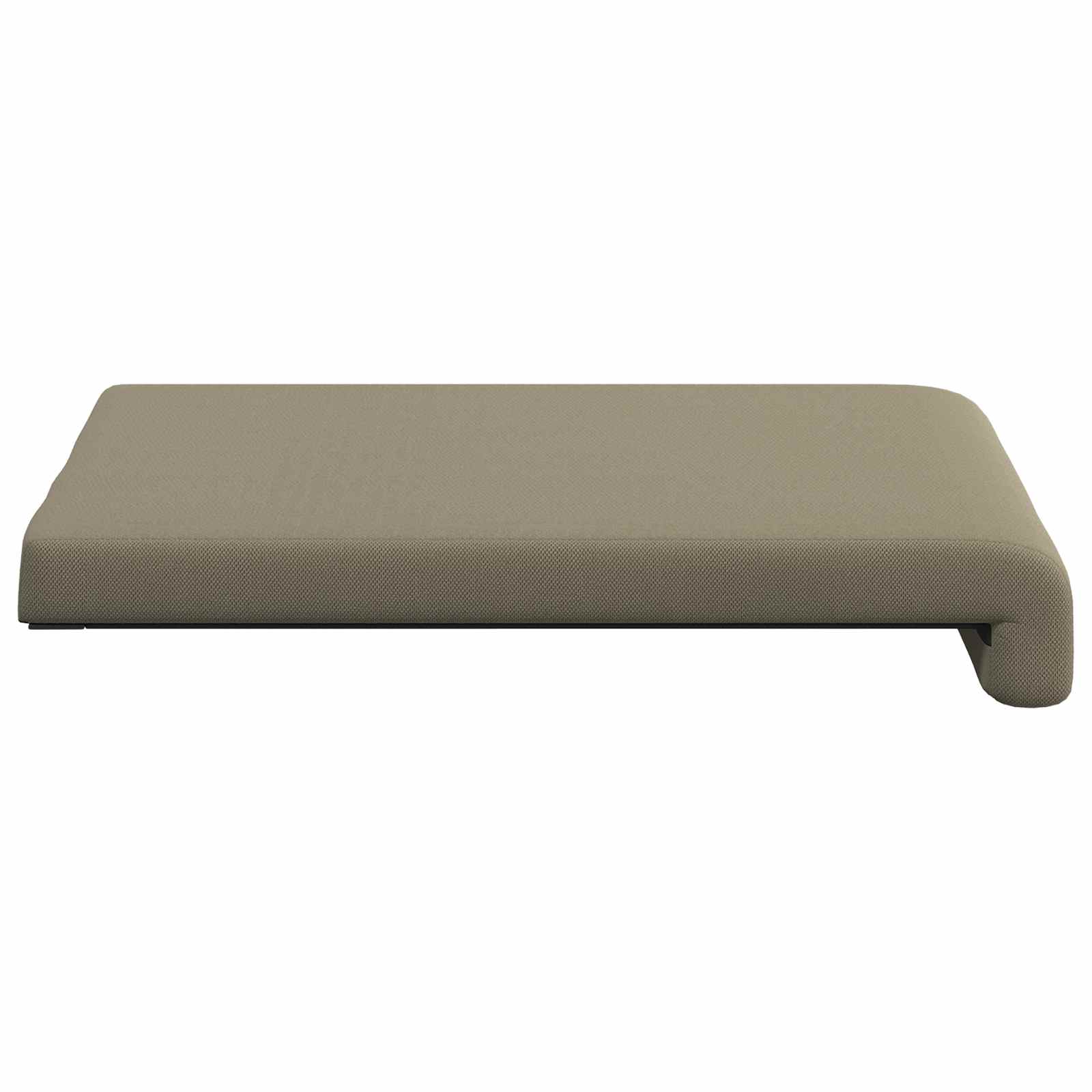 Suoliuko pagalvė 2 vnt. Tekstūruotas aksomas Chaki Gylis 35 cm