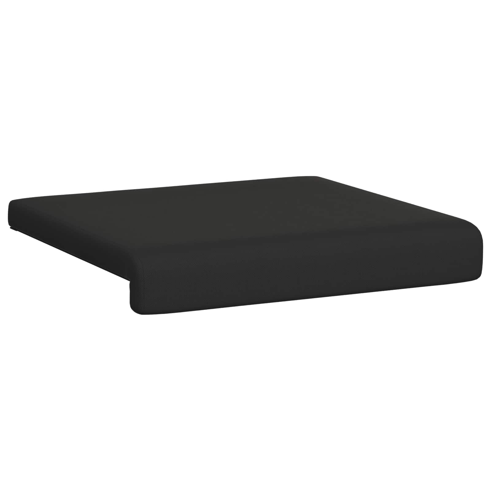 Suoliuko pagalvė 2 vnt. Tekstūruotas aksomas Juoda Gylis 35 cm