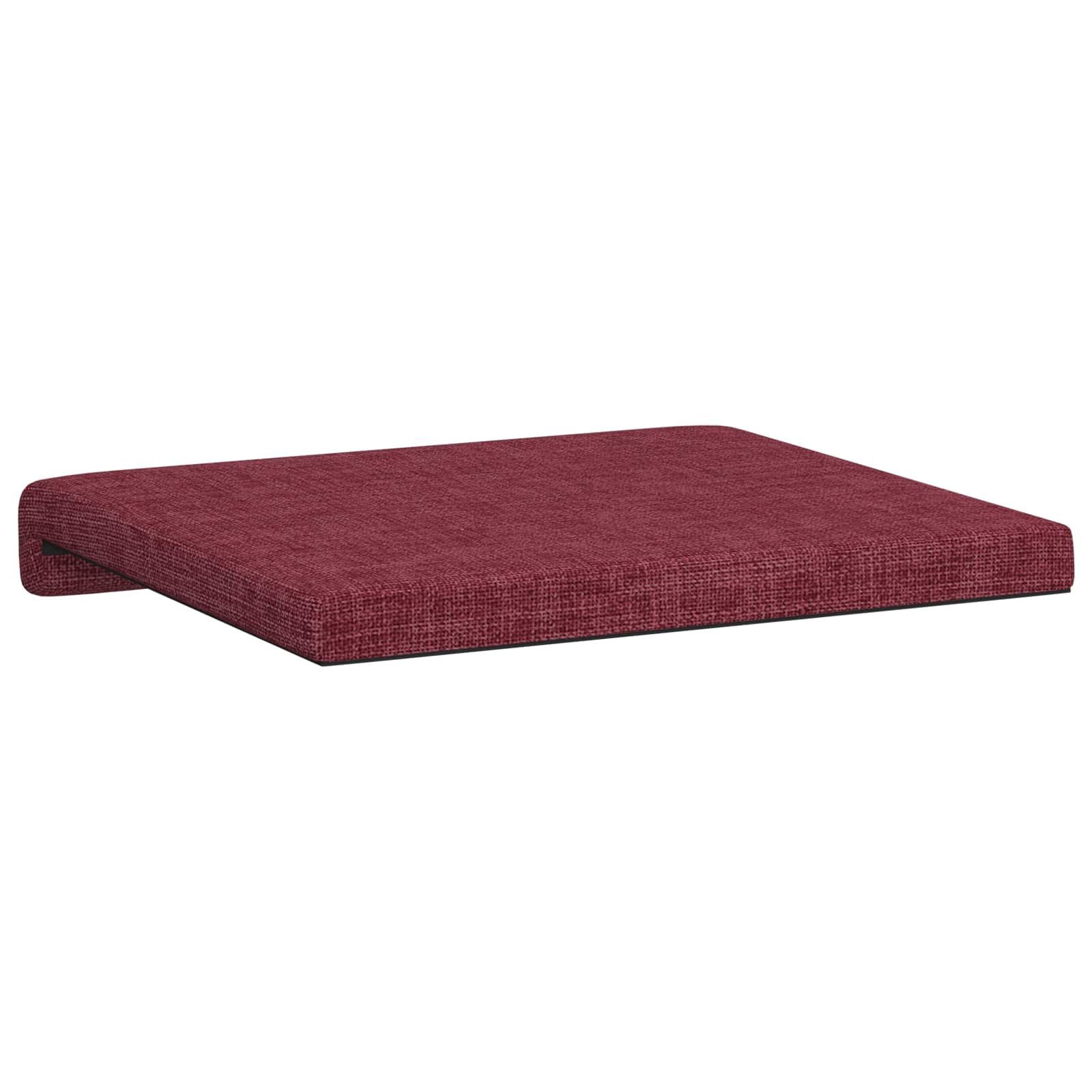 Suoliuko pagalvė 4 pcs Audinys Vyno raudona Gylis 35 cm
