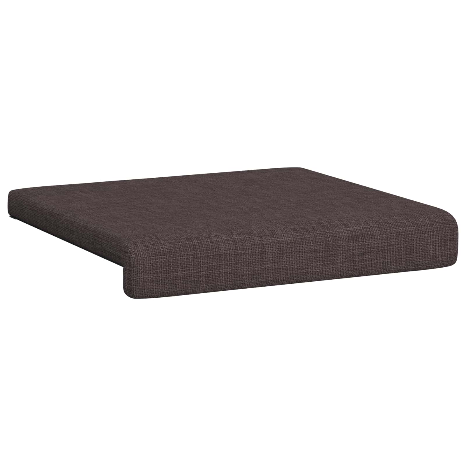 Suoliuko pagalvė 4 pcs Audinys Tamsiai rudas Gylis 35 cm