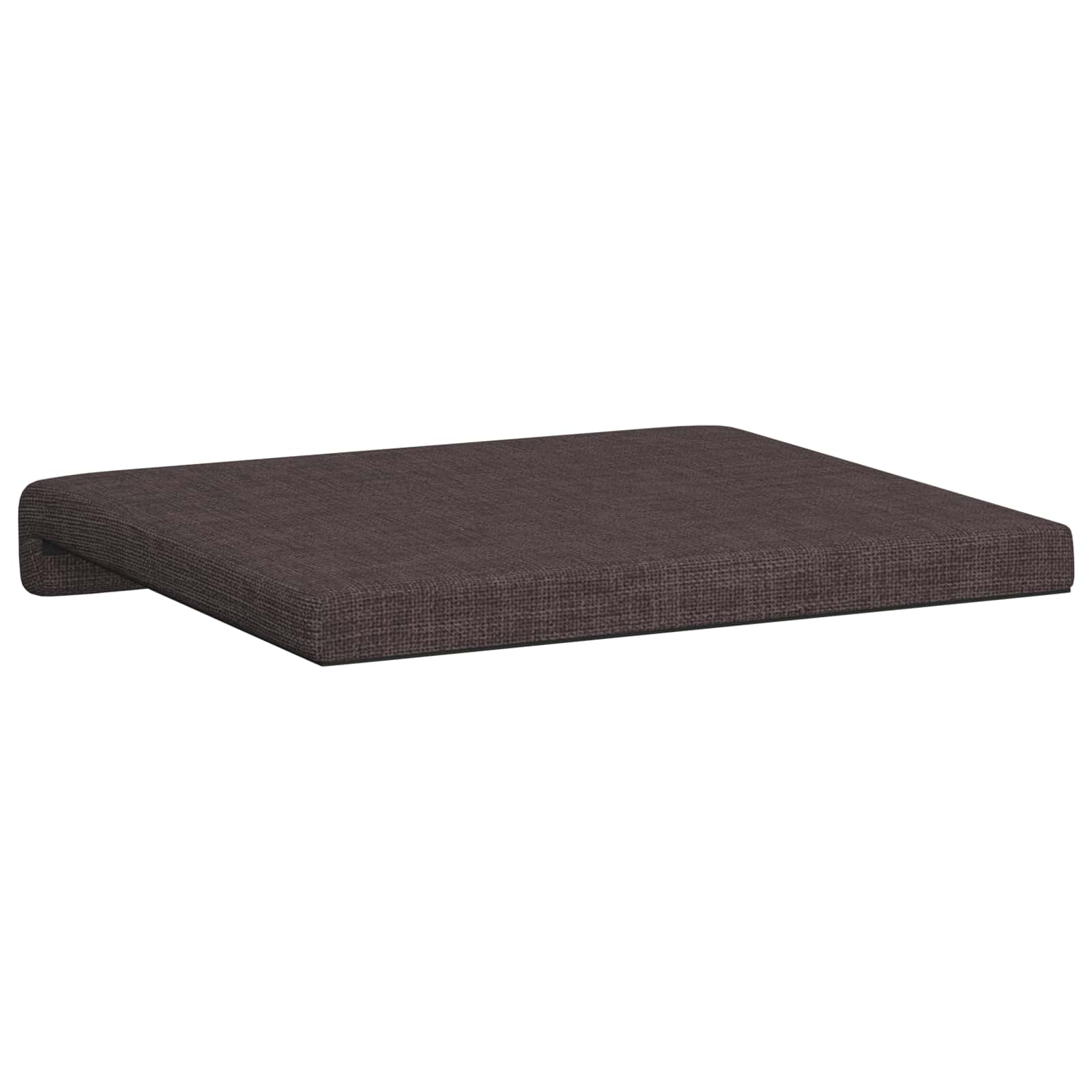 Suoliuko pagalvė 4 pcs Audinys Tamsiai rudas Gylis 35 cm