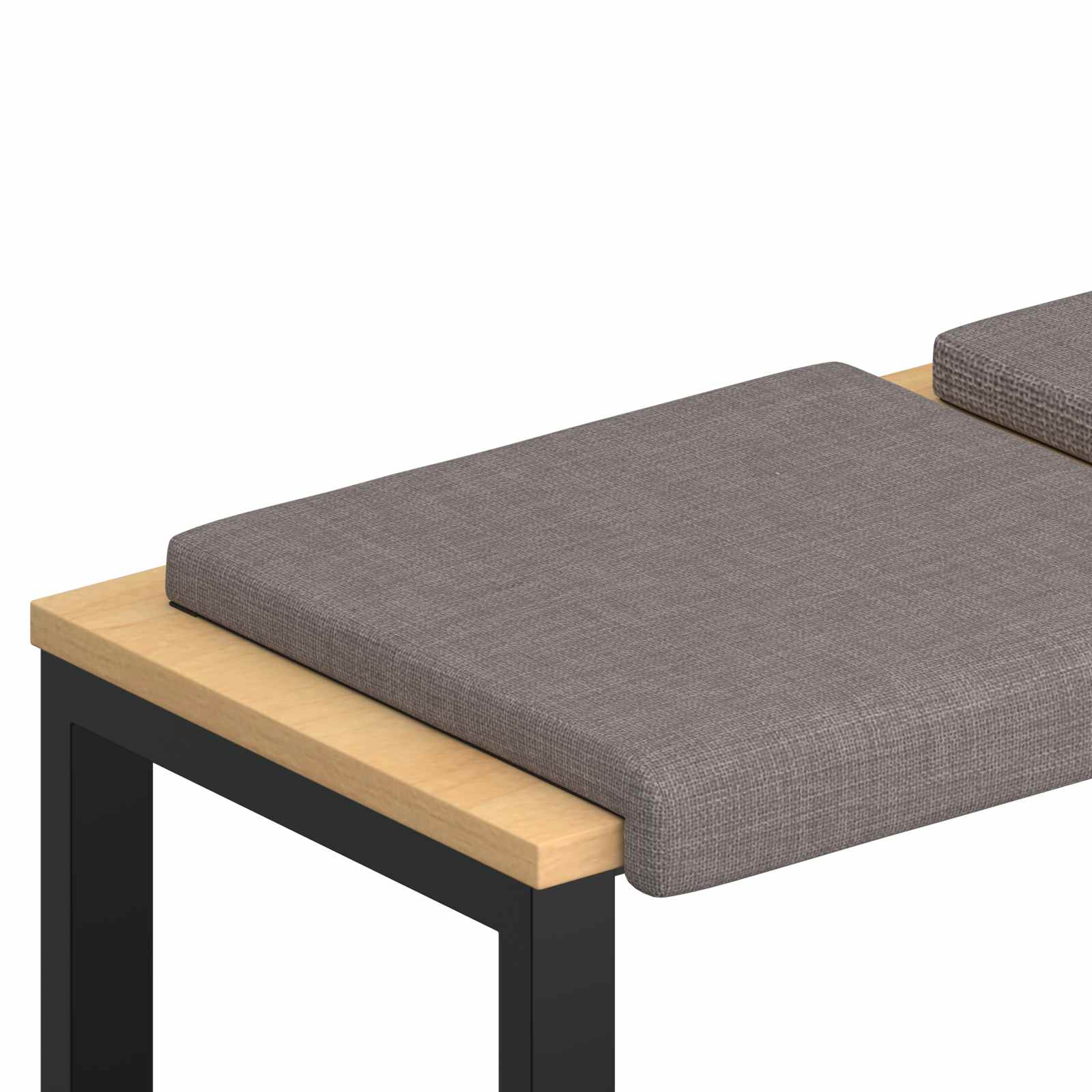 Suoliuko pagalvė 4 pcs Audinys Taupe Gylis 35 cm