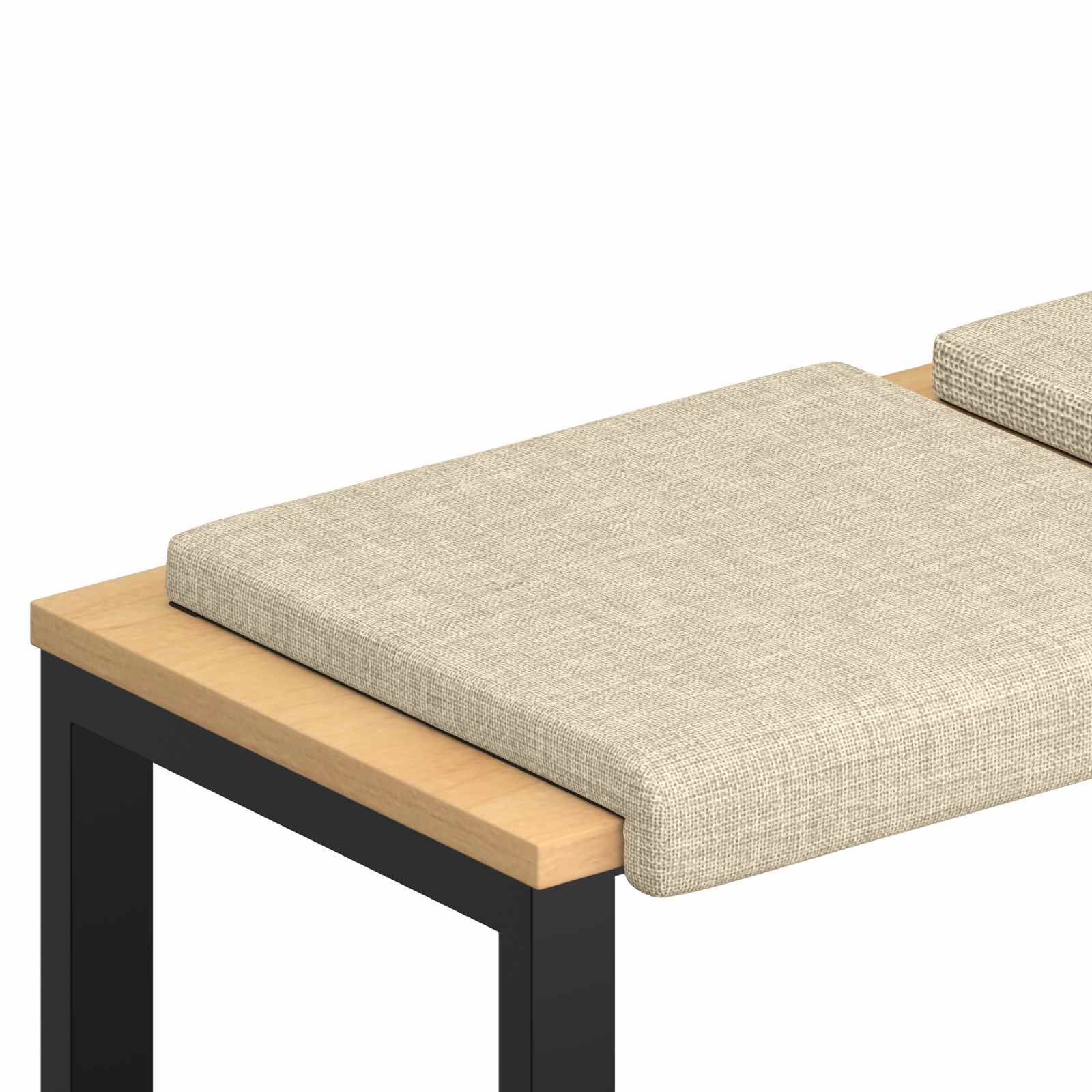 Suoliuko pagalvė 4 pcs Audinys Kreminė Gylis 35 cm