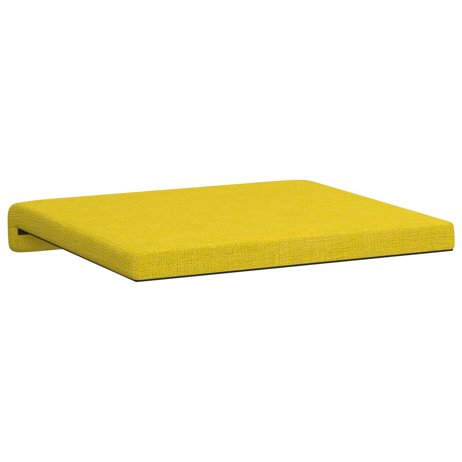 Suoliuko pagalvė 4 pcs Audinys Šviesi geltona Gylis 35 cm