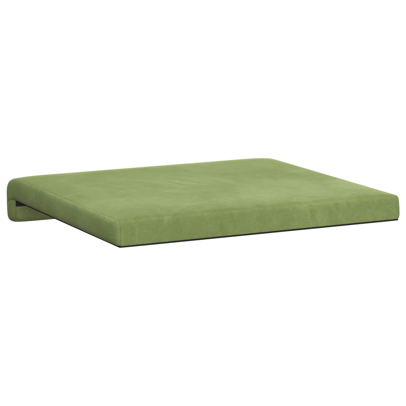 Suoliuko pagalvė 4 pcs Aksomas Šviesiai žalia Gylis 35 cm