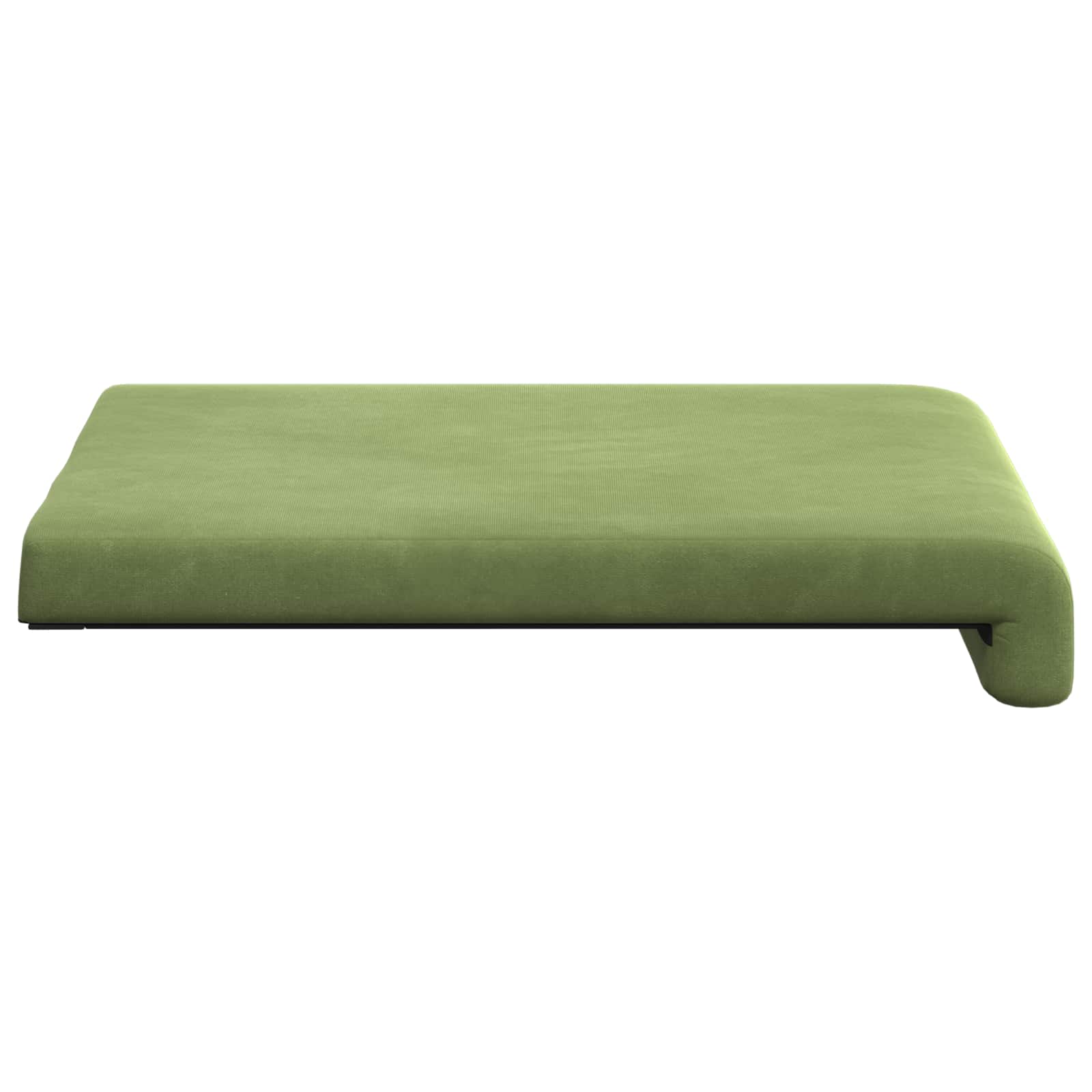 Suoliuko pagalvė 4 pcs Aksomas Šviesiai žalia Gylis 35 cm