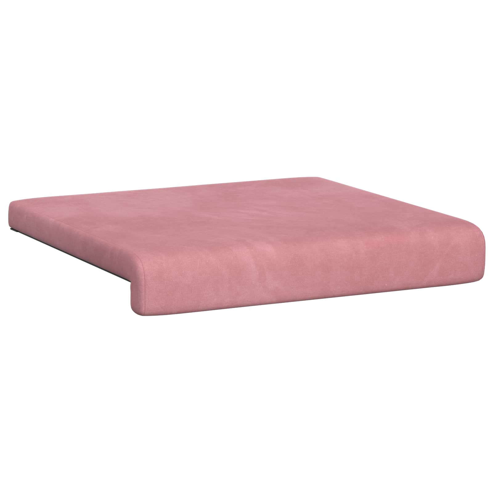 Suoliuko pagalvė 4 pcs Aksomas Rožinė Gylis 35 cm