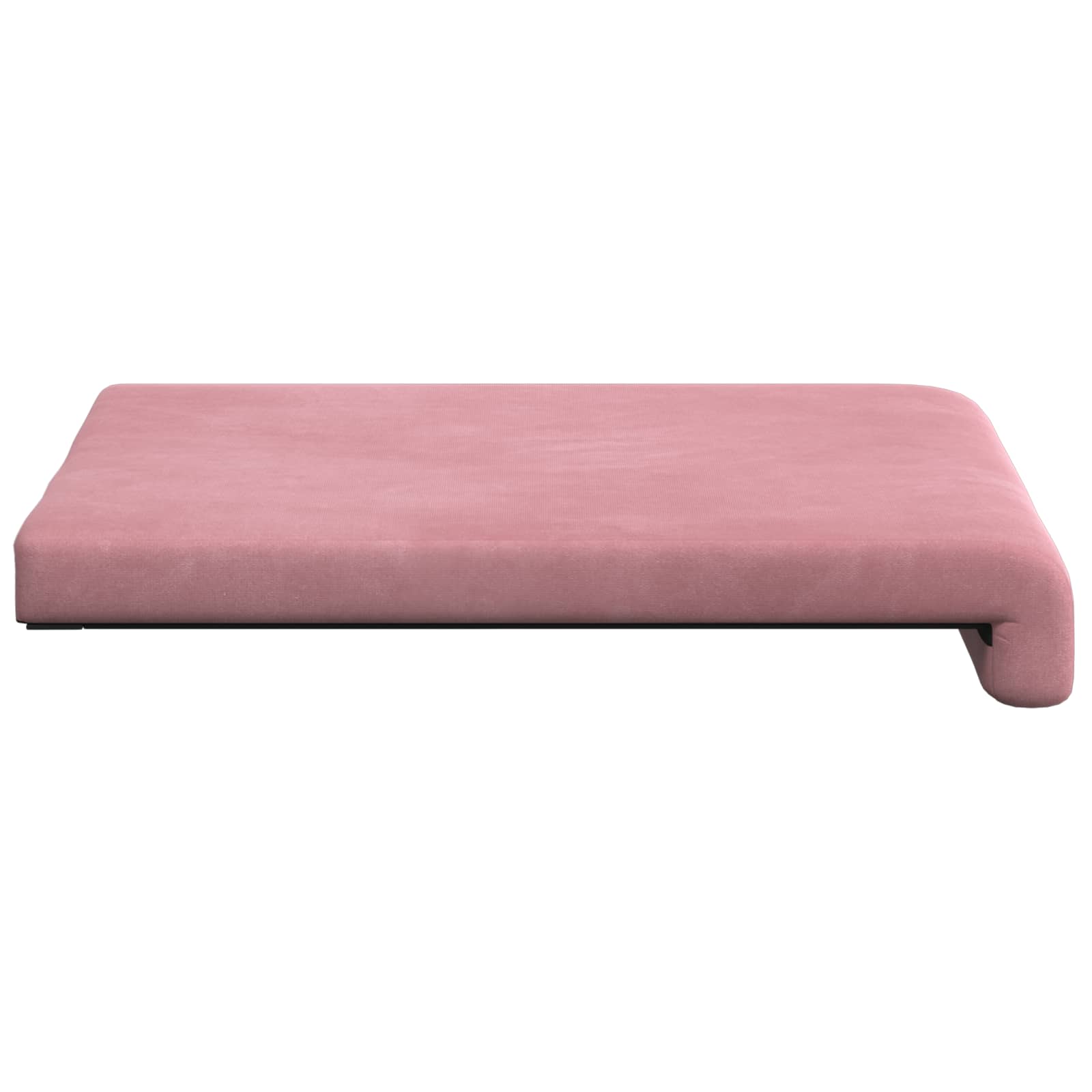 Suoliuko pagalvė 4 pcs Aksomas Rožinė Gylis 35 cm