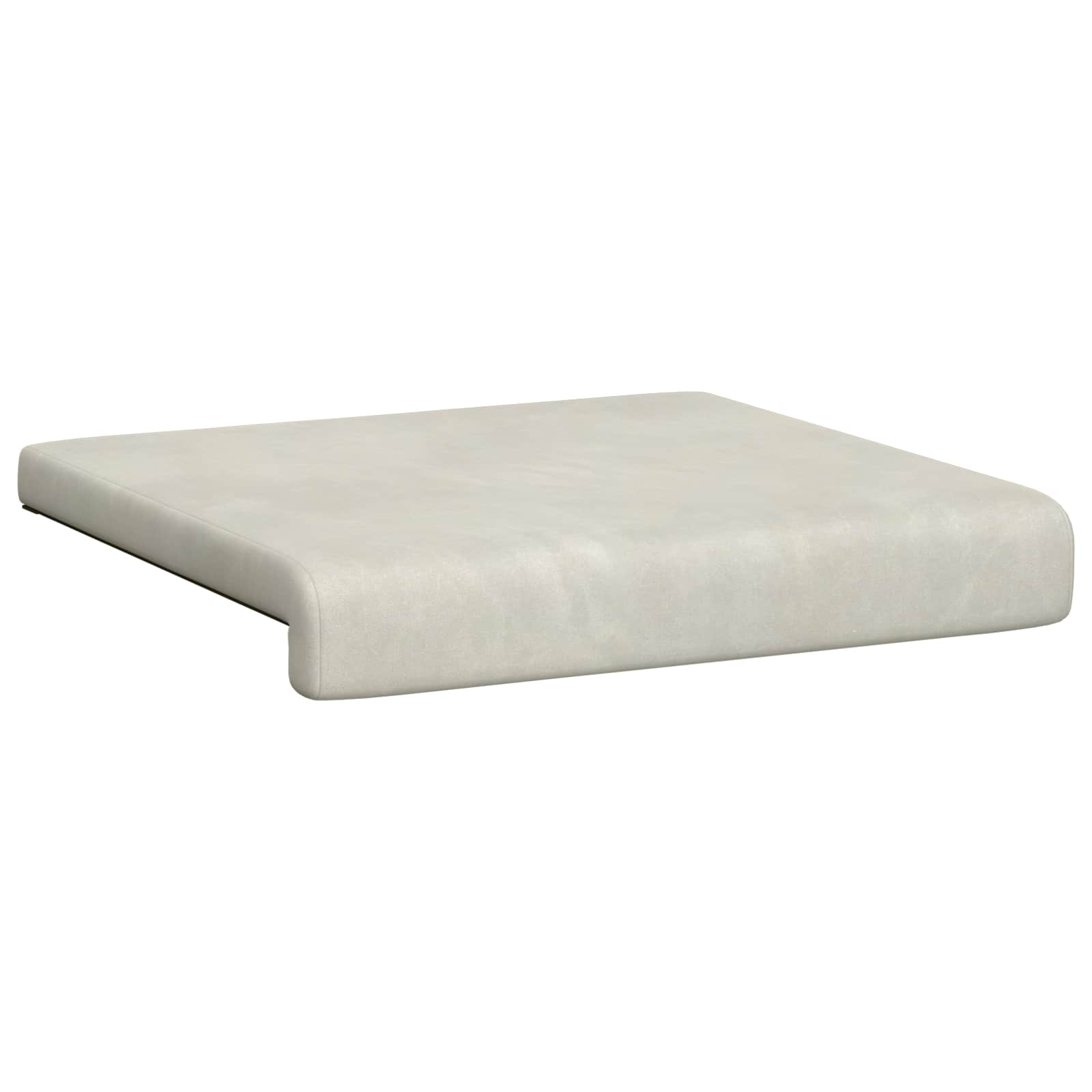 Suoliuko pagalvė 4 pcs Aksomas Kreminė Gylis 35 cm