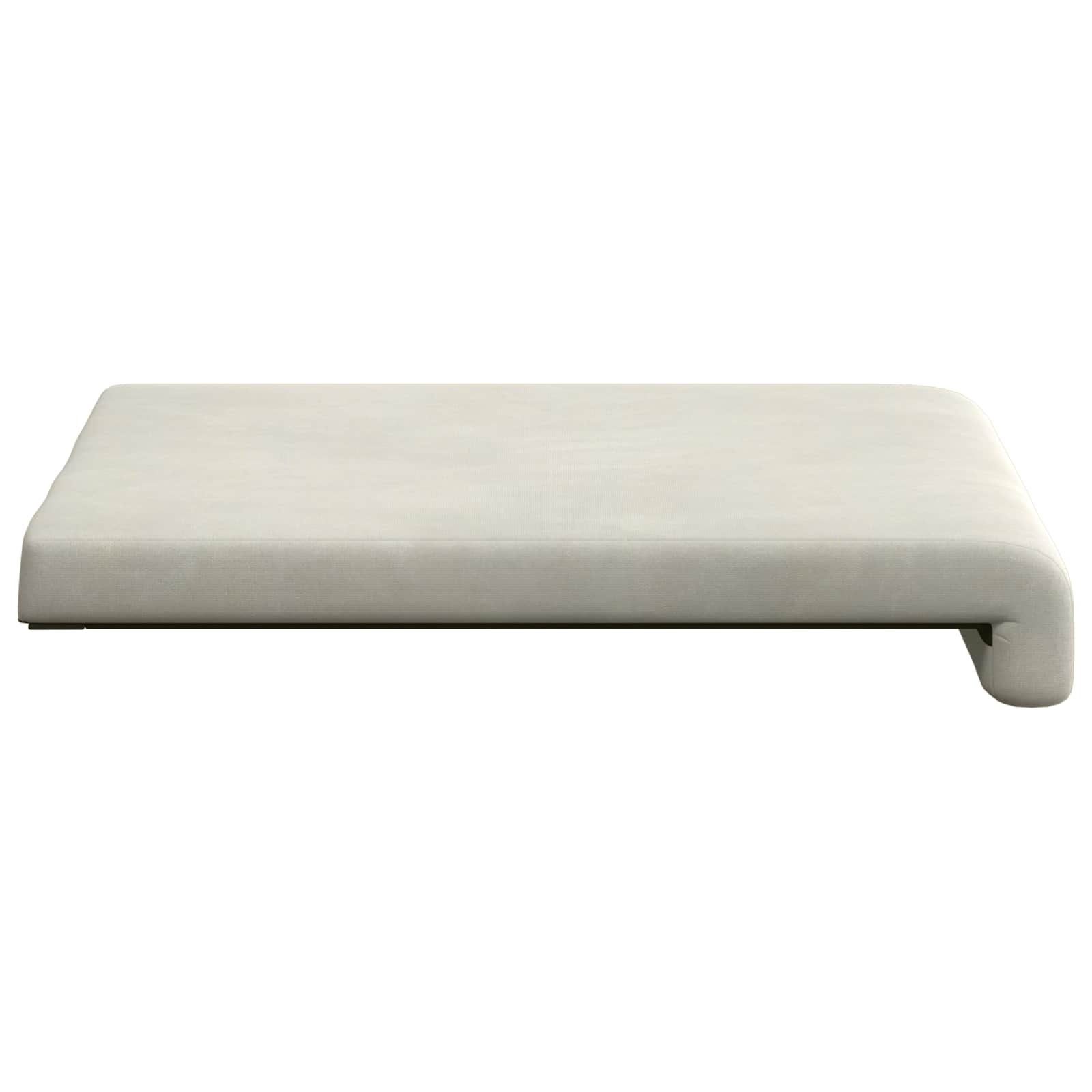 Suoliuko pagalvė 4 pcs Aksomas Kreminė Gylis 35 cm